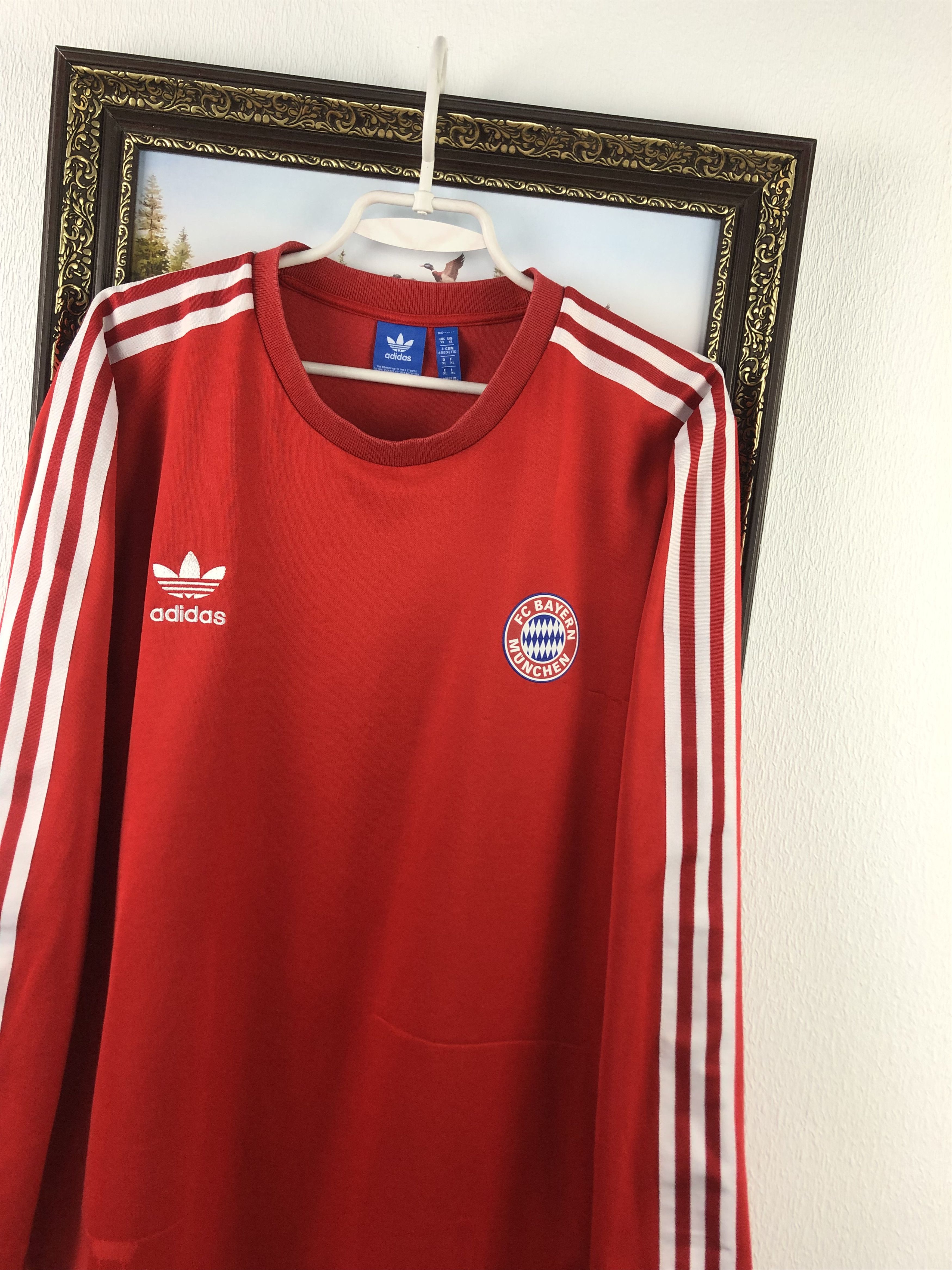 Adidas Adidas Bayern Munich Sweatshirt Soccer Long Sleeve Jersey Size US XL / EU 56 / 4 - 4 Thumbnail