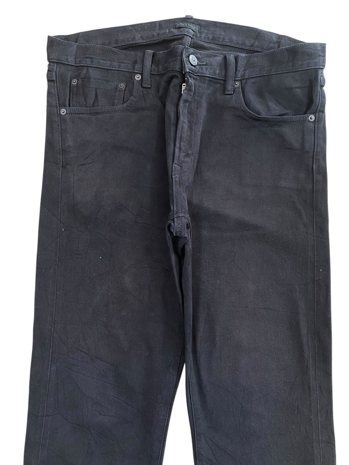 Uniqlo Uniqlo X Selvedge Dark Wash Style Straight Jeans Size US 34 / EU 50 - 2 Thumbnail