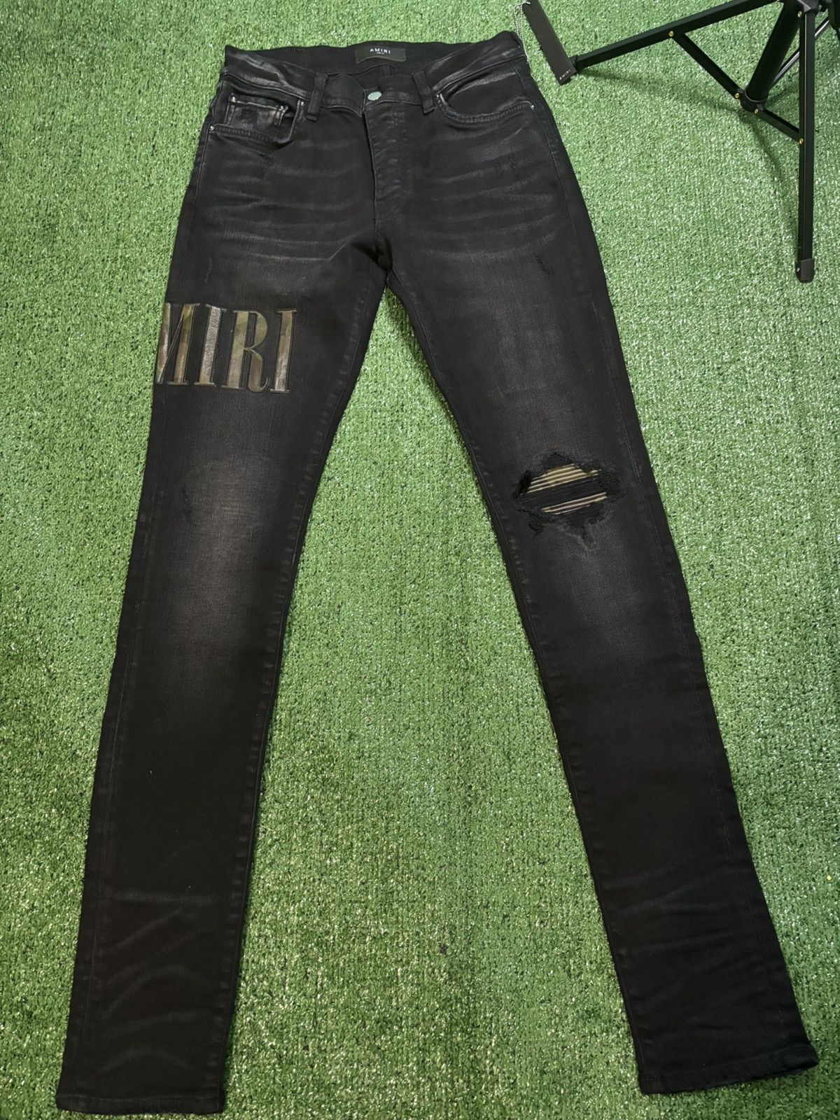 Amiri Amiri Core Applique Jean Size US 30 / EU 46 - 1 Thumbnail