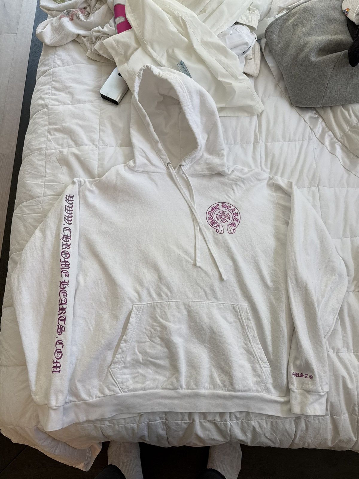 Chrome Hearts Chrome hearts purple glitter Size US XL / EU 56 / 4 - 1 Thumbnail
