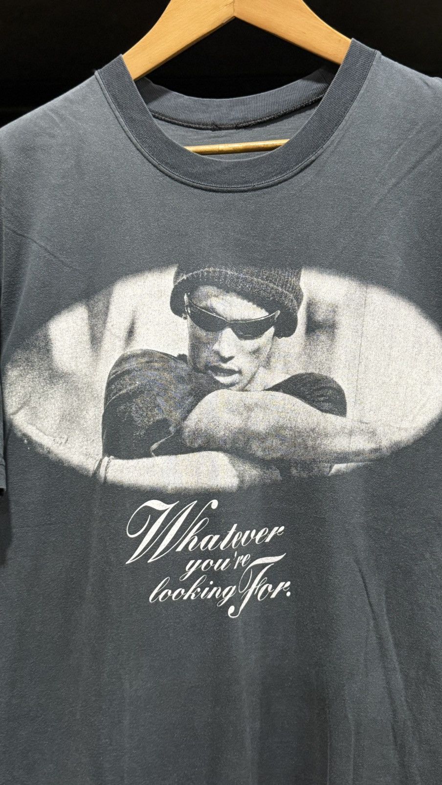 NBA Thrashed Vintage 90s Dennis Rodman Promo Ray Ban Grunge T Size US L / EU 52-54 / 3 - 3 Thumbnail
