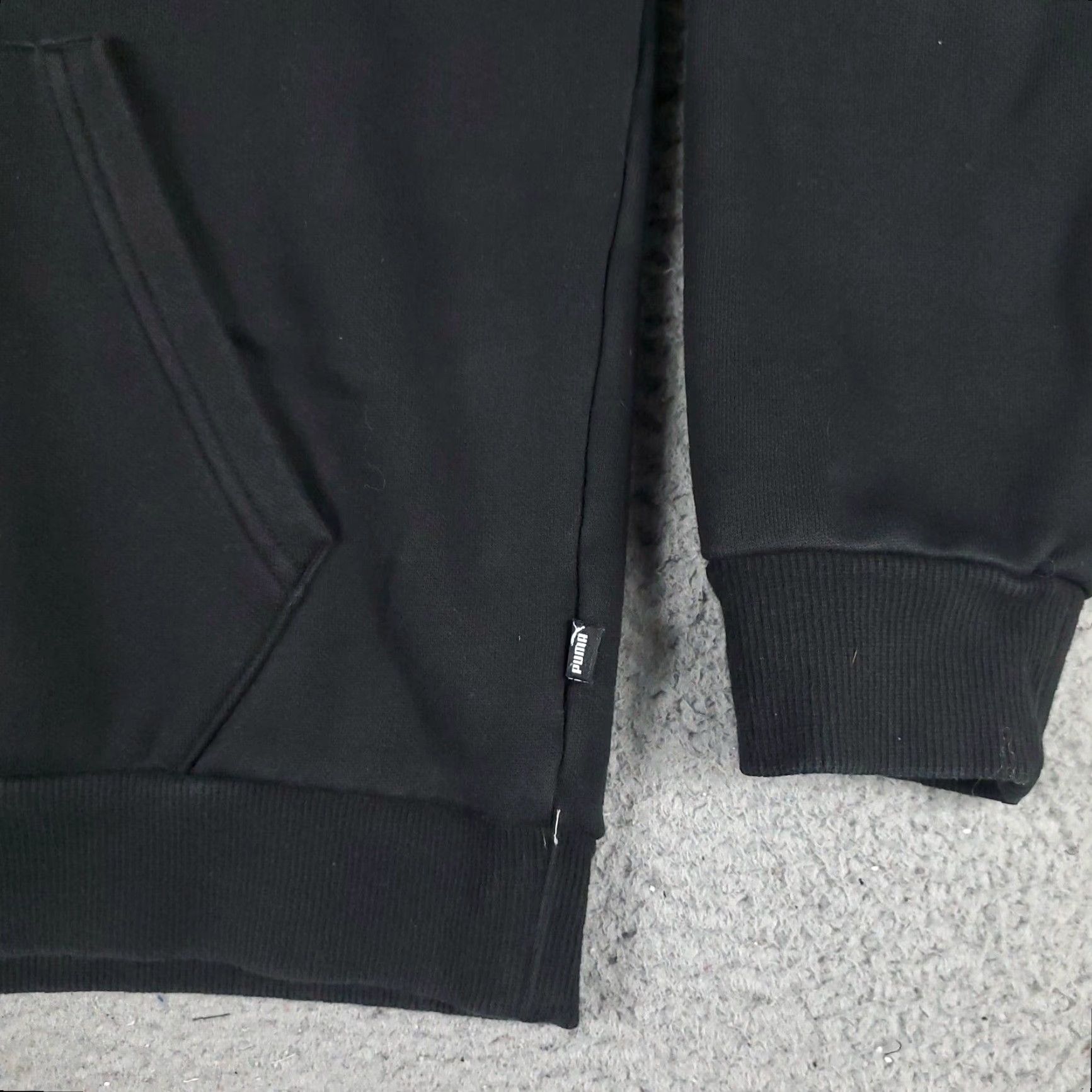 Puma PUMA Hoodie Mens Medium Black Casual Pullover Sweatshirt Mock Neck Long Sleeve Size US M / EU 48-50 / 2 - 5 Thumbnail
