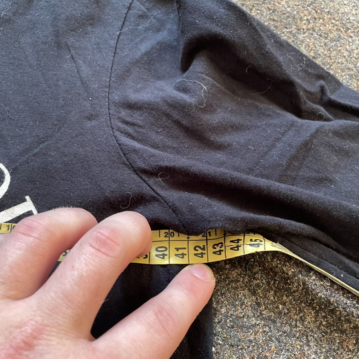 Vintage Vintage 90s Honeyblood Graphic Tee Black Long Sleeve Baggy S Size US S / EU 44-46 / 1 - 6 Thumbnail