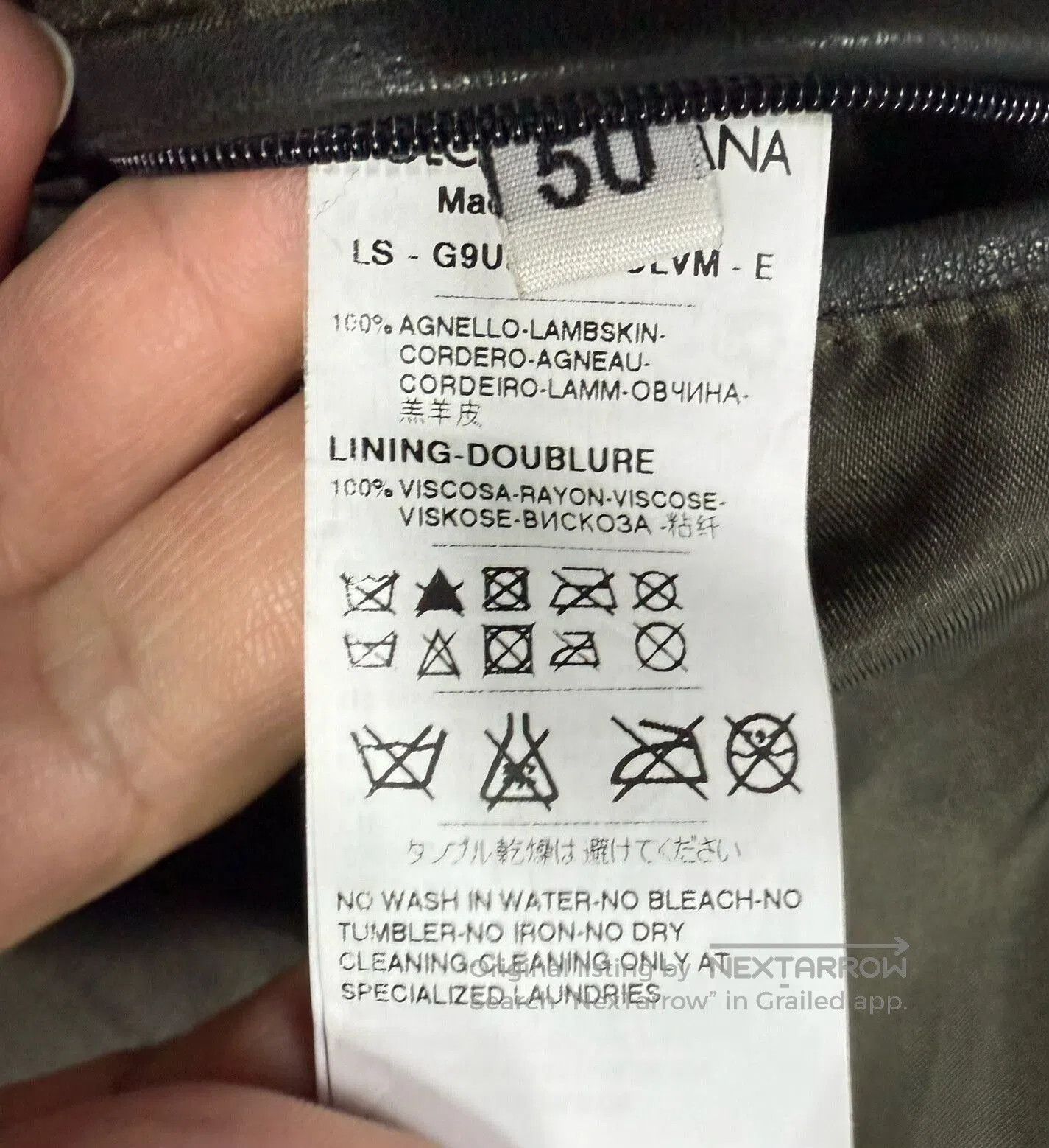 Other Italian Luxury Casual Leather Jacket. Size US M / EU 48-50 / 2 - 5 Thumbnail