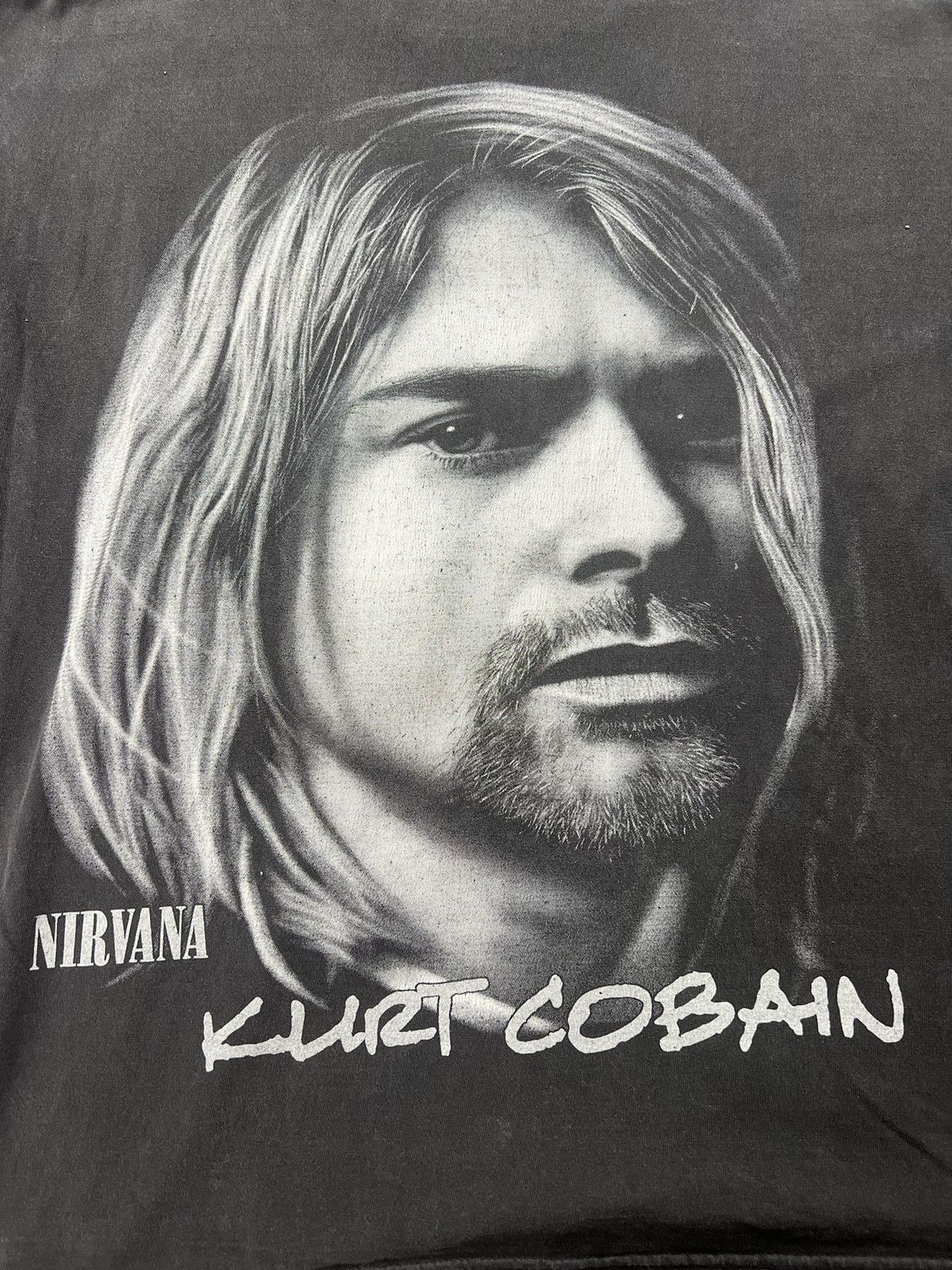 Vintage T-shirt rap grand visage Kurt Cobain Nirvana vintage Size US L / EU 52-54 / 3 - 7 Thumbnail