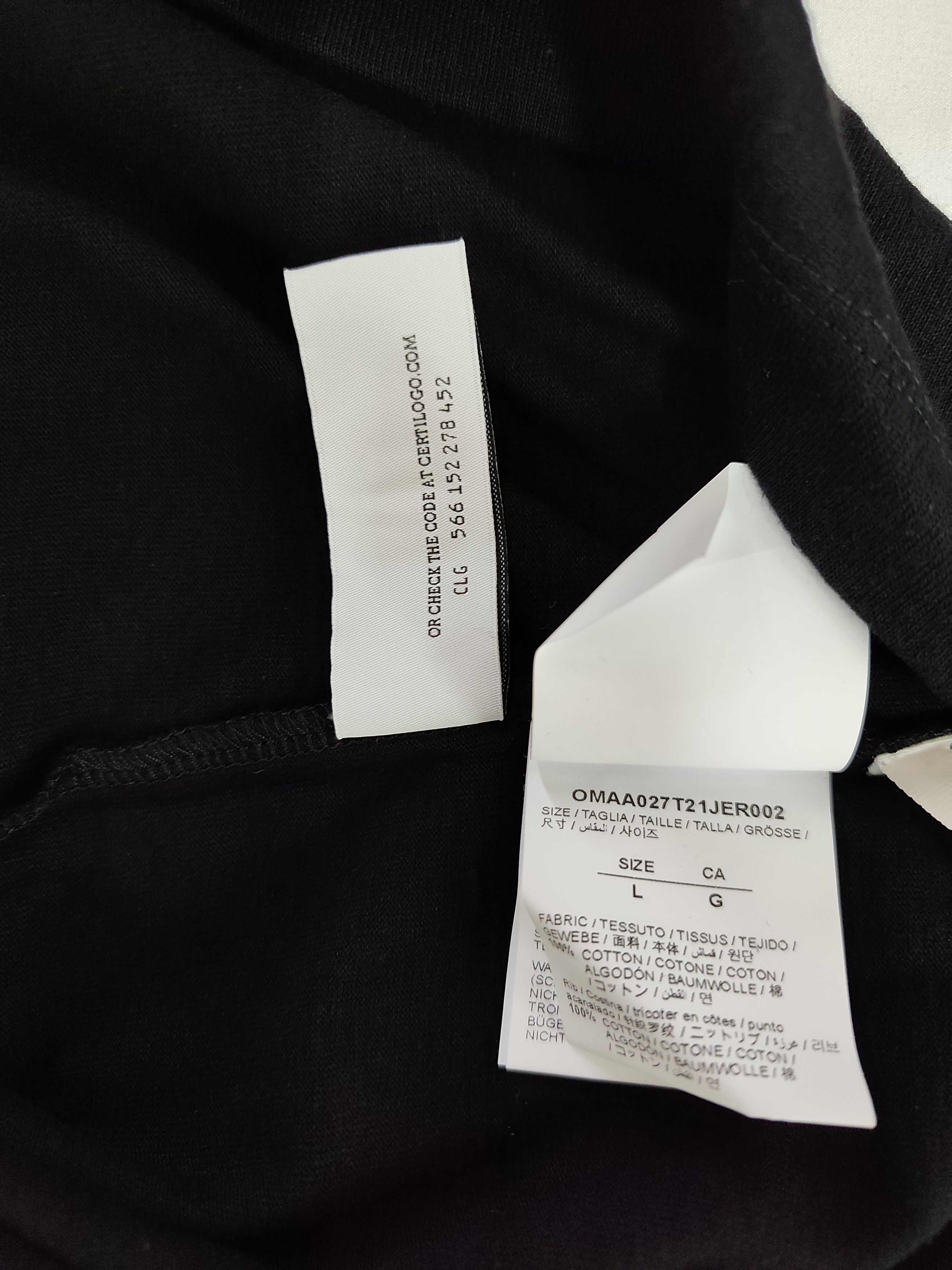 Off-White Off-White "Marker Arrows" Size US L / EU 52-54 / 3 - 6 Thumbnail