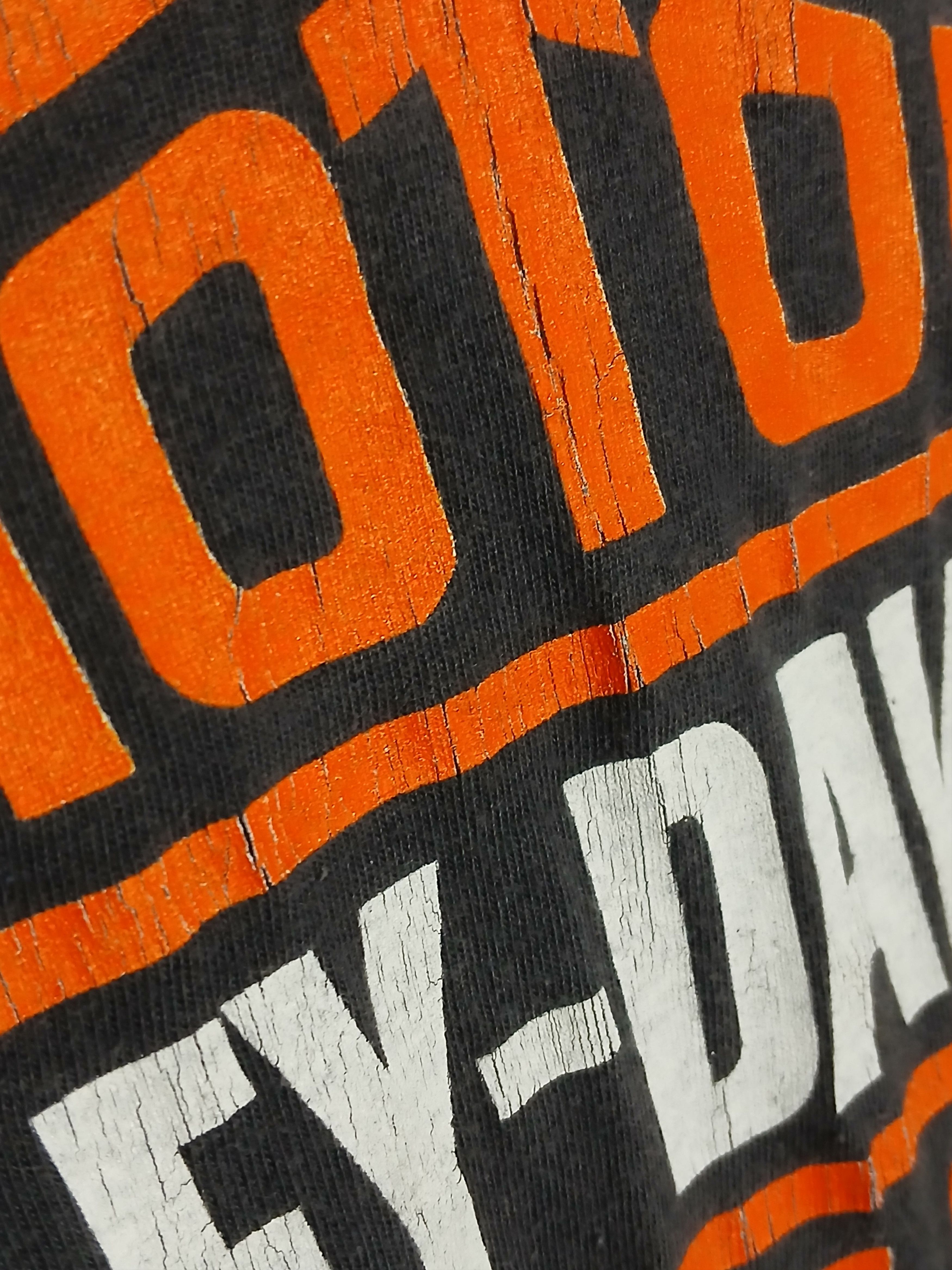 Harley Davidson × Vintage Vintage Harley Davidson Racing Moto Single Stitch T-Shirt Size US M / EU 48-50 / 2 - 6 Thumbnail
