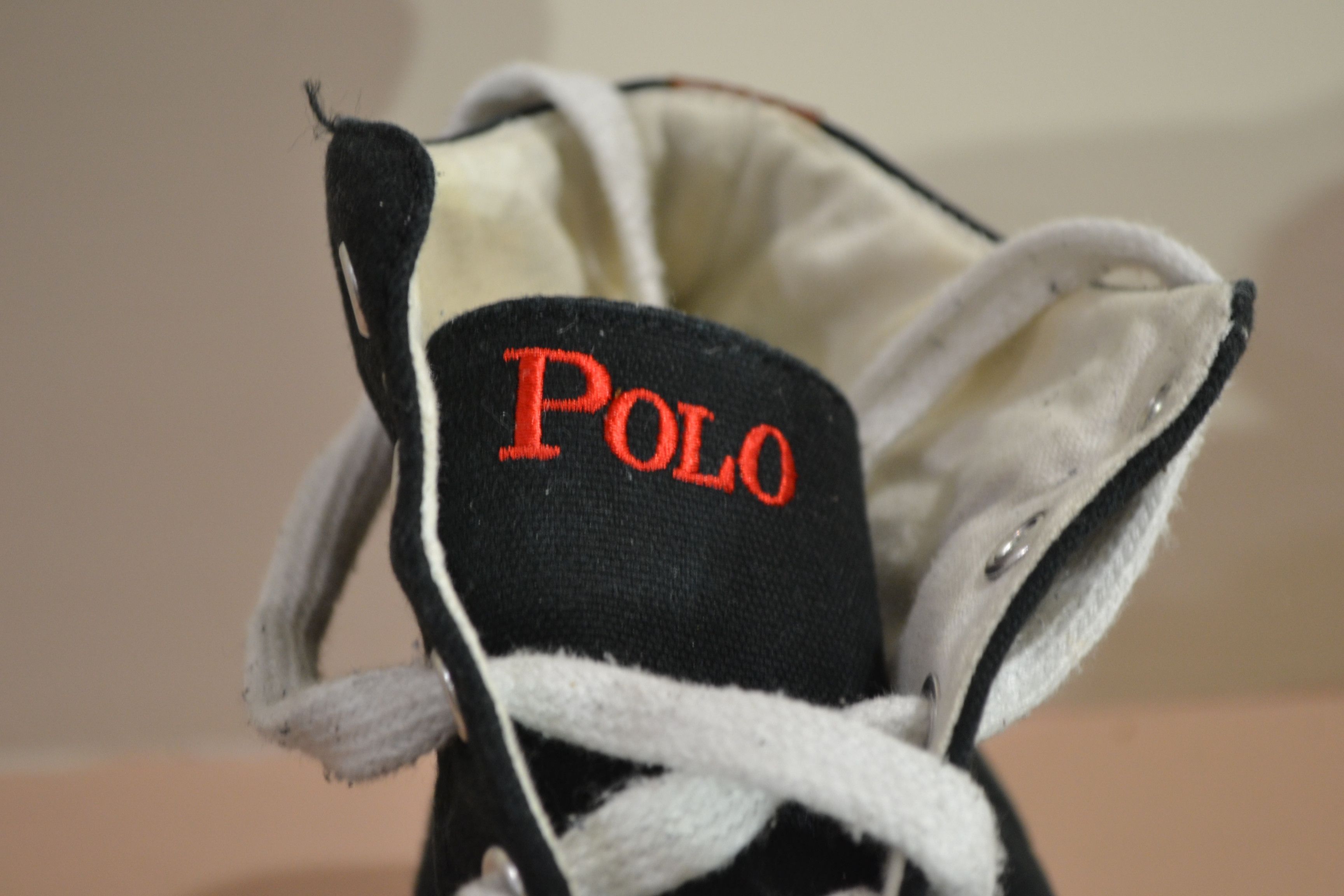 Polo Ralph Lauren Vintage Polo Ralph Lauren Cantor High Top Sneakers Size US 10.5 / EU 43-44 - 5 Thumbnail