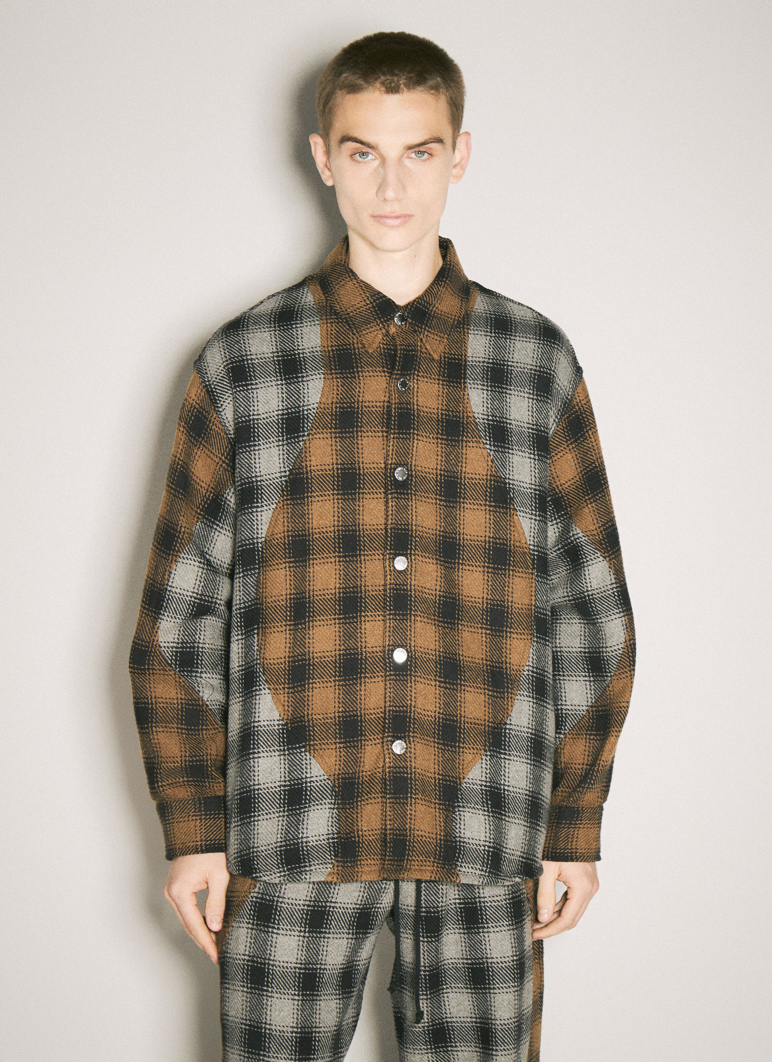 Song For The Mute Plaid Shirt Jacket Size US M / EU 48-50 / 2 - 1 Thumbnail