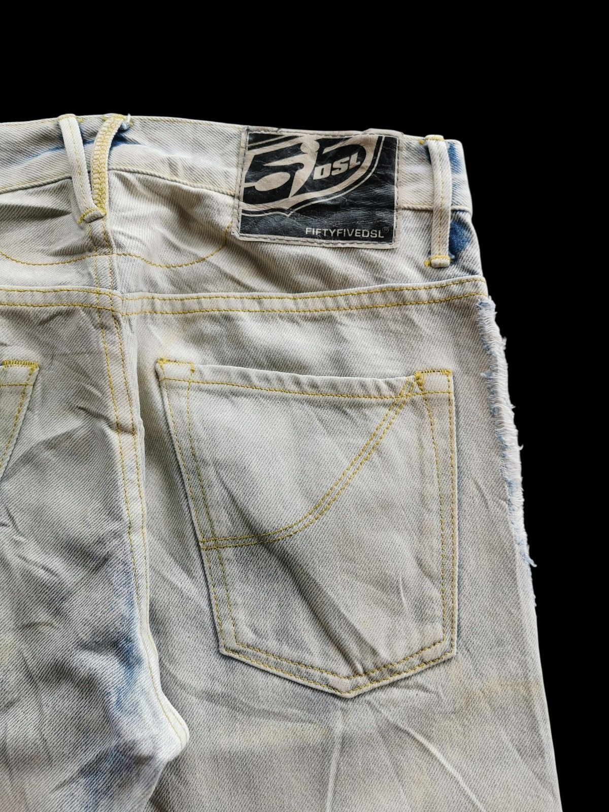 Diesel Diesel Mod Pearn SlimFit Jeans Vintage Mud Faded Wash Denim Size US 29 - 6 Thumbnail