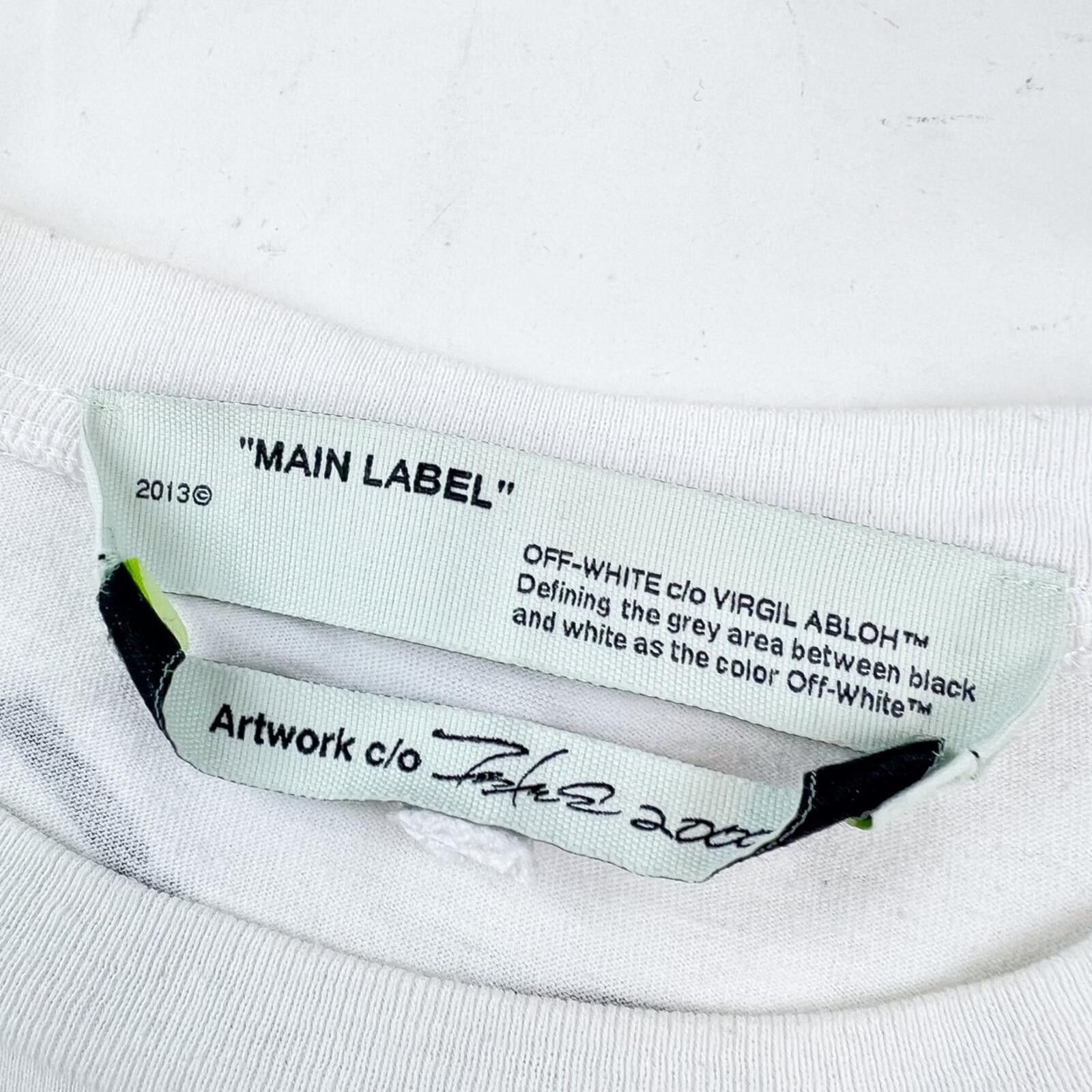 Off-White Off-White x Futura T Shirt Size US L / EU 52-54 / 3 - 6 Thumbnail