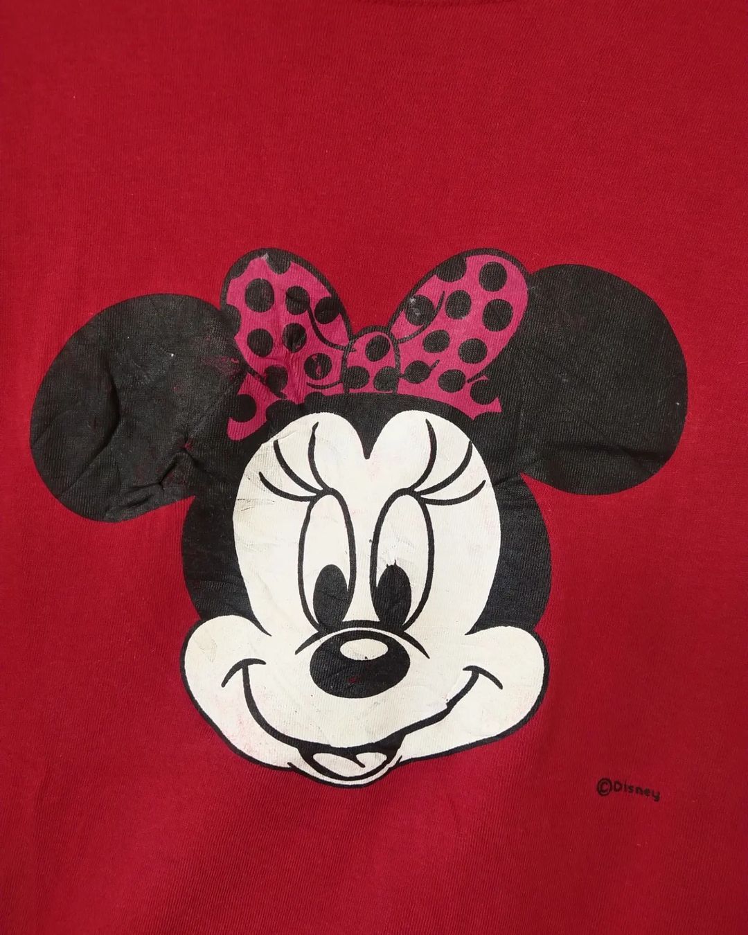Cartoon Network × Disney × Vintage Vintage Disney's Minnie Mouse Red Official Cartoon Tees Size US L / EU 52-54 / 3 - 2 Thumbnail