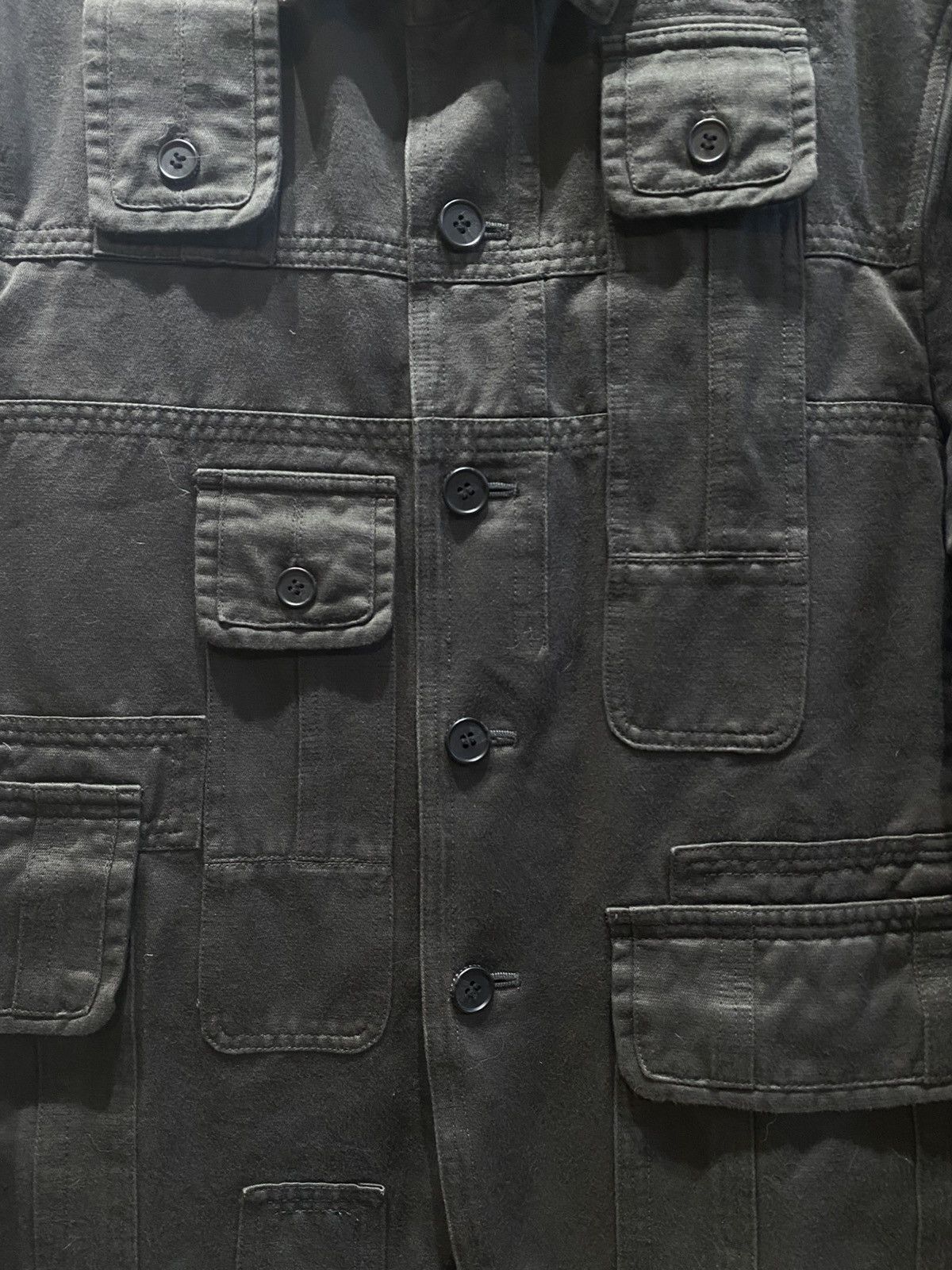 Neil Barrett Neil Barrett “BLACK BARRETT” Multi-Pocket Military Jacket Size US M / EU 48-50 / 2 - 3 Thumbnail