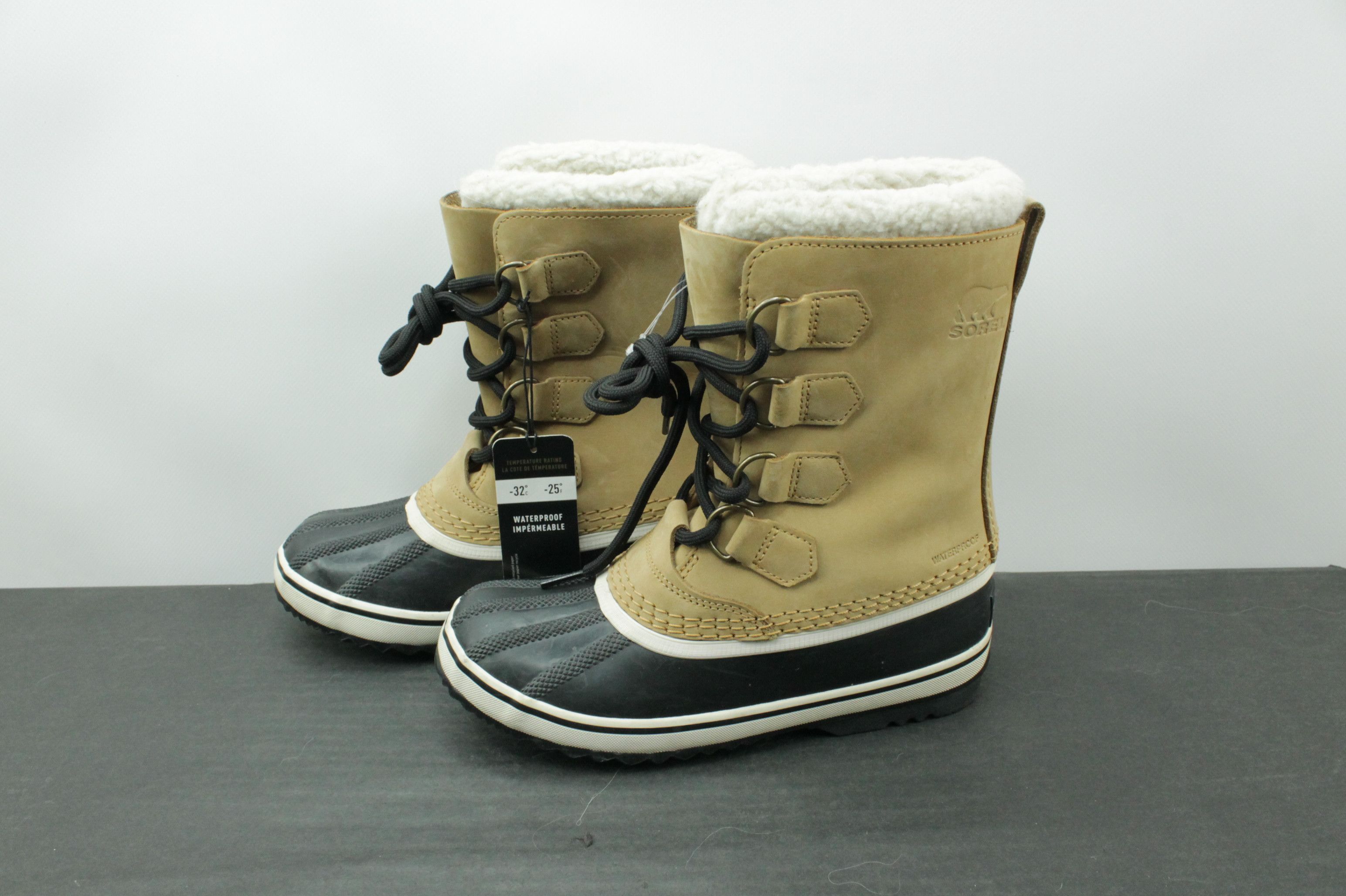 SOREL Sorel 1964 Pac 2 Caribou Buff Winter WMNS Waterproof Boots Size US 5 / IT 35 - 3 Thumbnail