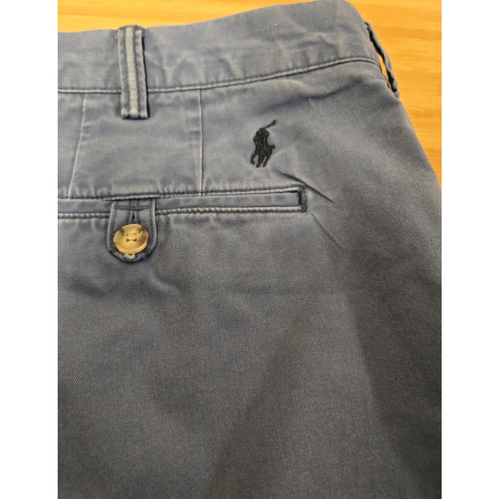 Polo Ralph Lauren Polo Ralph Lauren Shorts Mens 40 Chino Stretch Classic Fit Twill Blue The Polo Chino Mens Shorts 40 Blue Size US L / EU 52-54 / 3 - 5 Thumbnail