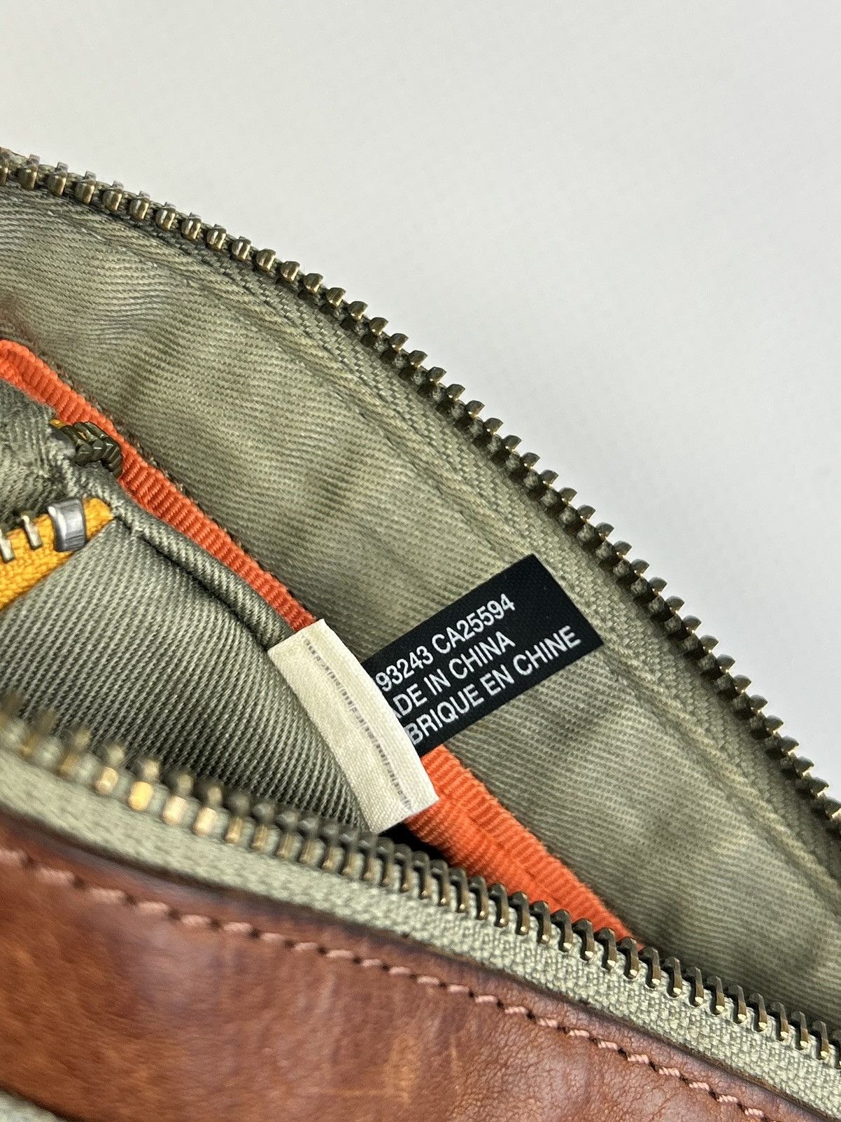 Diesel × Vintage Vintage Diesel Avantgarde Shoulder Jeans Bag Rare Y2K Size ONE SIZE - 11 Thumbnail