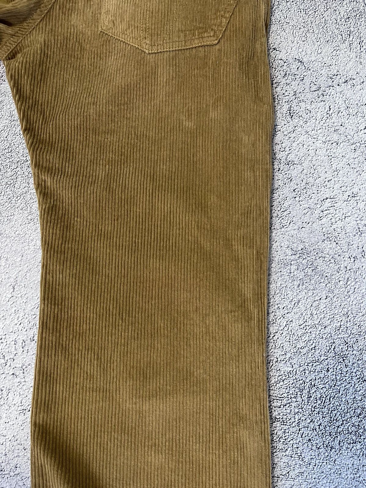 Dolce & Gabbana Dolce Gabbana Men’s Pants Corduroy Vintage Brown Metal Logo Size US 31 - 20 Thumbnail
