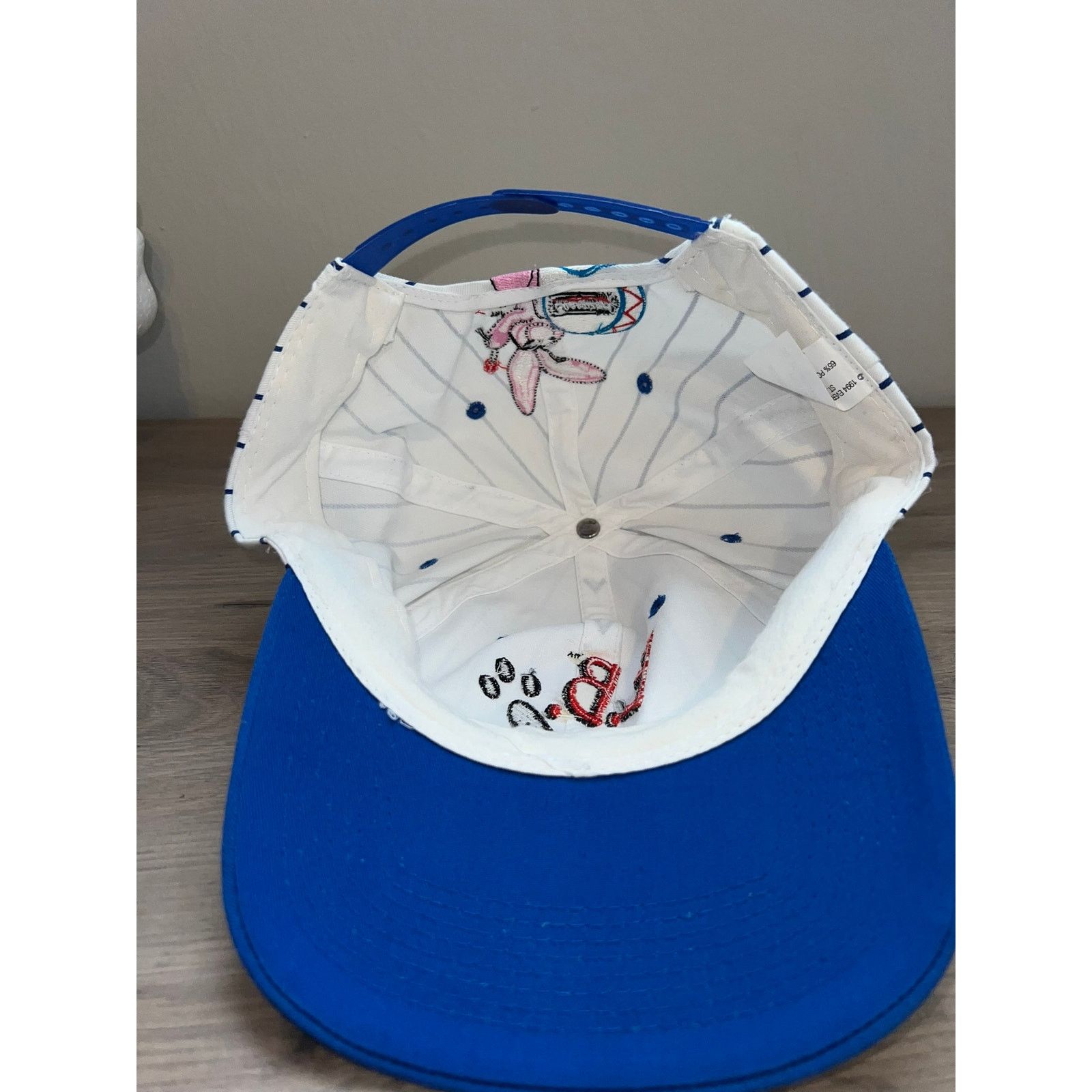 Vintage Vintage E.B. Energizer Bunny White Promo Hat Snapback VTG OS Size ONE SIZE - 7 Thumbnail