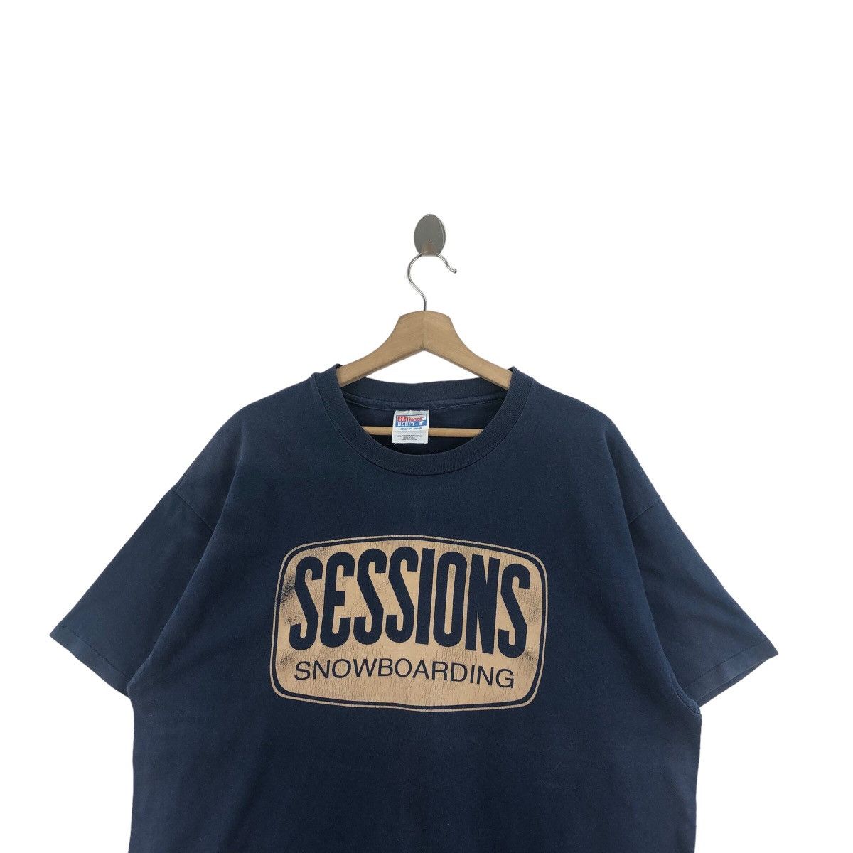 Sessions × Vintage Pick!! Vtg 90's SESSIONS Skateboarding Tee Tshirt Size US XL / EU 56 / 4 - 3 Thumbnail