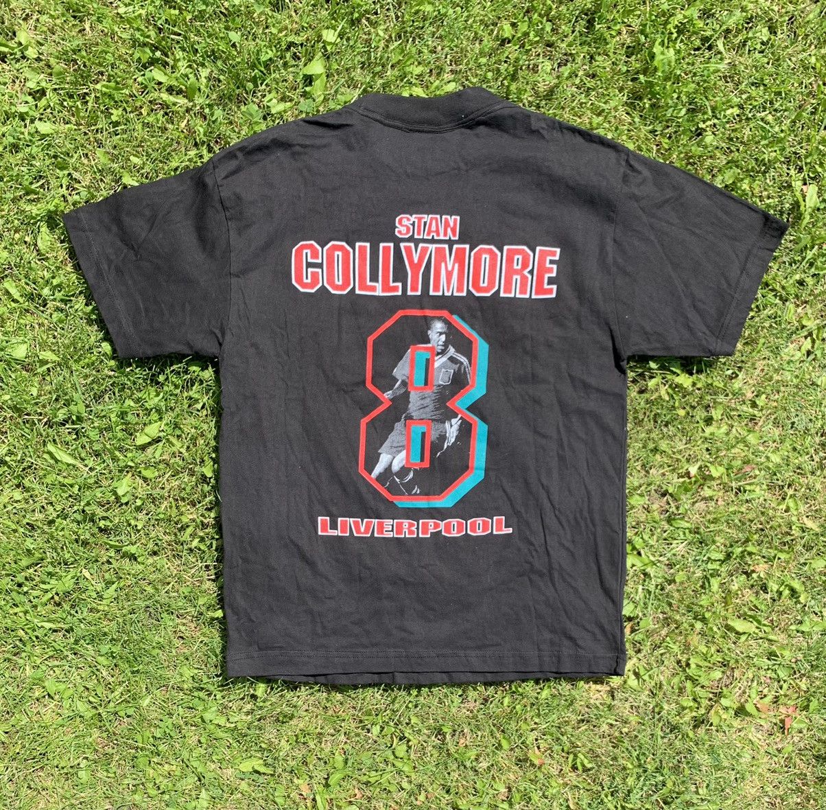 Vintage Vintage 90s Stan Collymore Liverpool England Tee Size US M / EU 48-50 / 2 - 2 Thumbnail