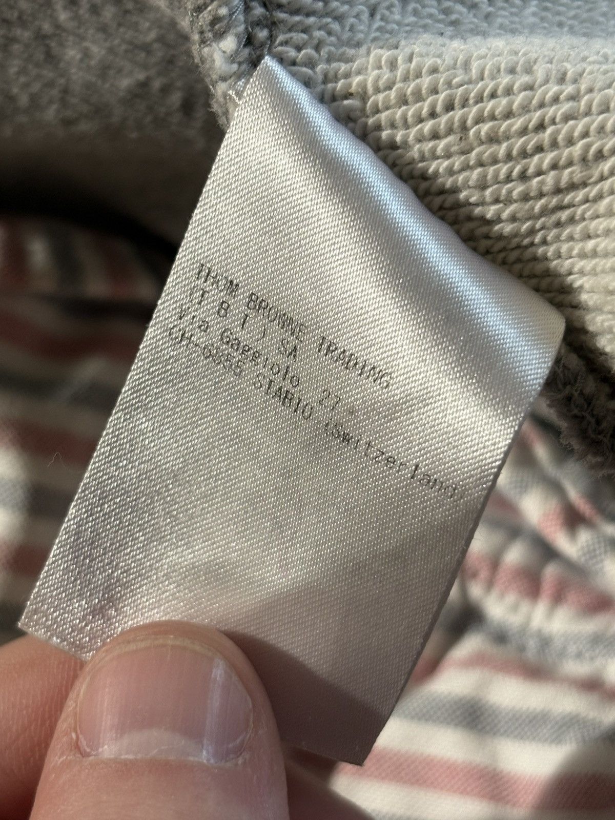 Thom Browne Thom Browne Gray Sweatsuit - Read Description! Size US XS / EU 42 / 0 - 7 Thumbnail