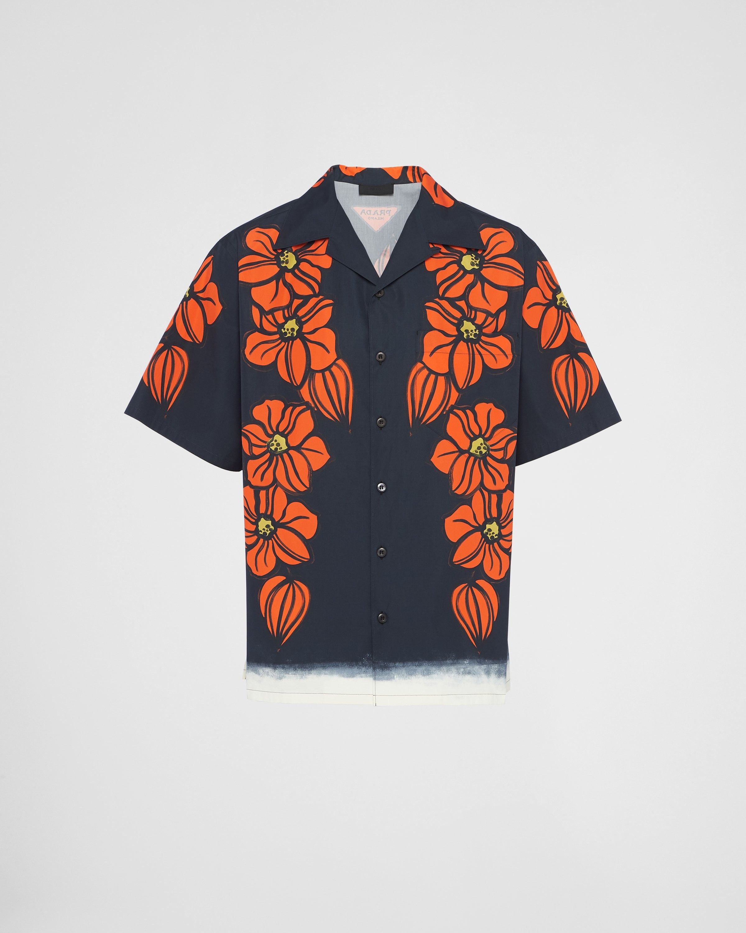 Prada o1la1rc1a0925 Short-Sleeved Printed Cotton Shirt Multicolor Size US S / EU 44-46 / 1 - 1 Thumbnail
