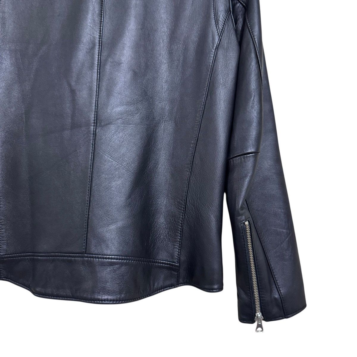 STUDIOUS Studious Japan Sheepskin Leather Biker Jacket Size US XS / EU 42 / 0 - 10 Thumbnail