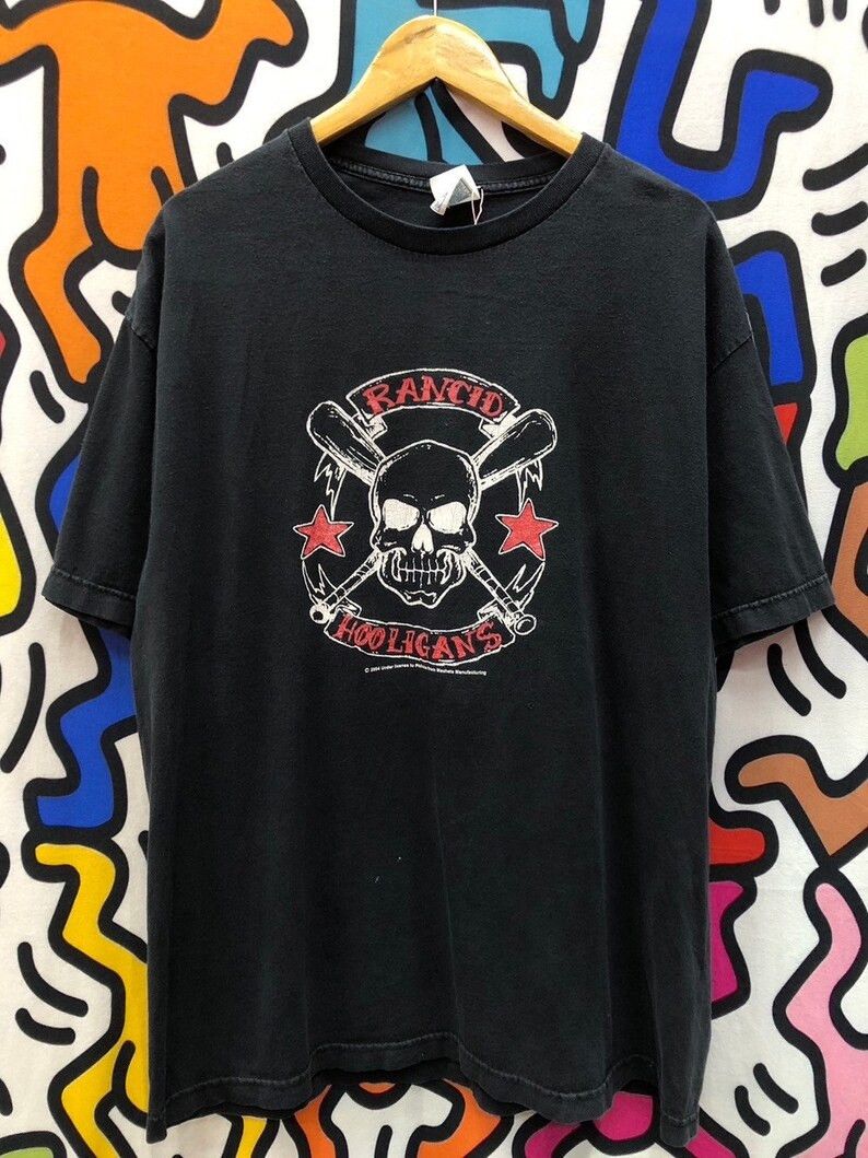 Band Tees Vintage 2004 Rancid Hooligans tshirt size XL Size US XL / EU 56 / 4 - 1 Thumbnail