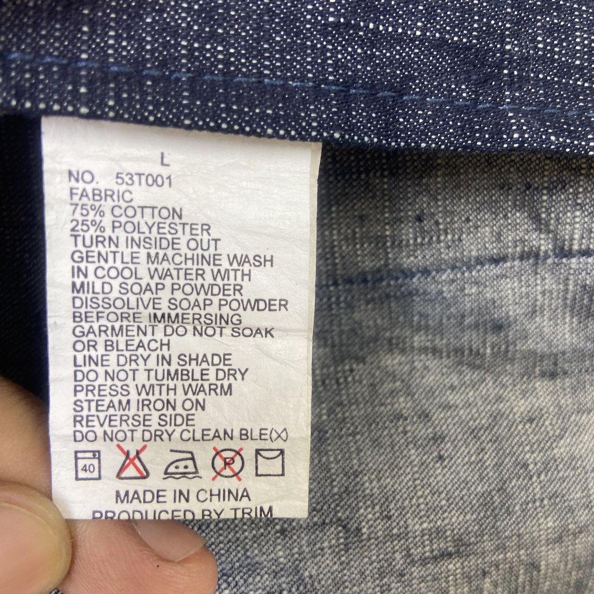 Japanese Brand Japanese Brand 3S Three Styles Distressed Denim Jacket Size US M / EU 48-50 / 2 - 24 Thumbnail