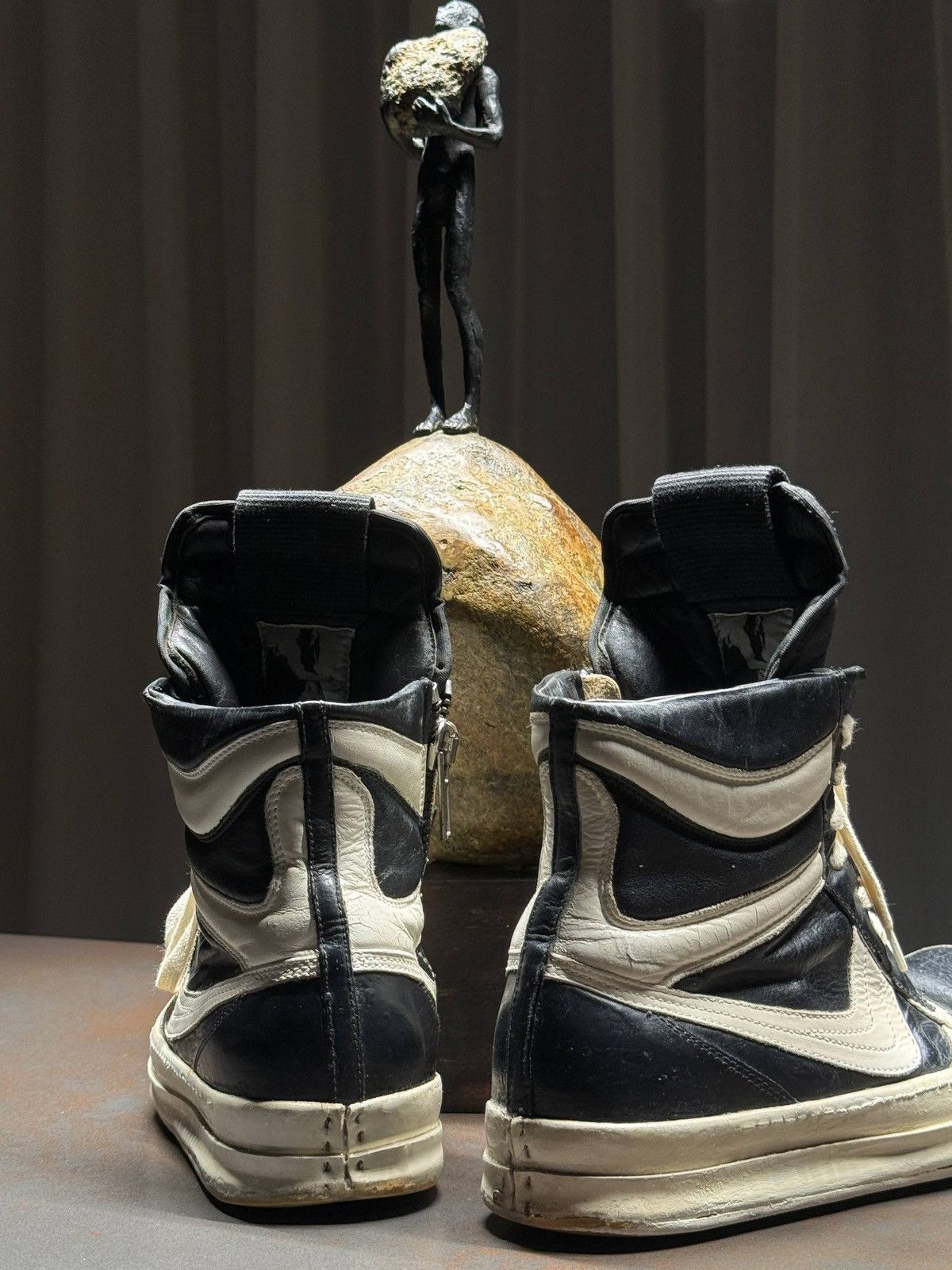 Rick Owens Rick owens geobasket dunk Size US 8 / EU 41 - 4 Thumbnail