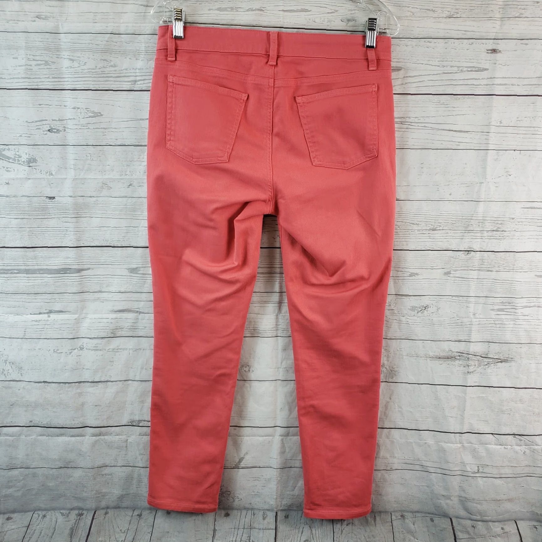 Eileen Fisher Eileen Fisher Womens Skinny Jeans Sz 4 Pink Mid Rise Organic Cotton Jeans Ladies Skinny Pink 4 Womens Mens? Size 27" / US 4 / IT 40 - 3 Thumbnail
