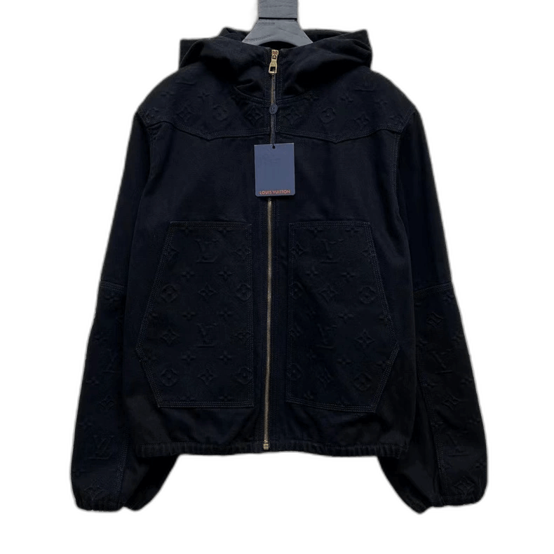 Louis Vuitton Logo Zip Jacket Size 48