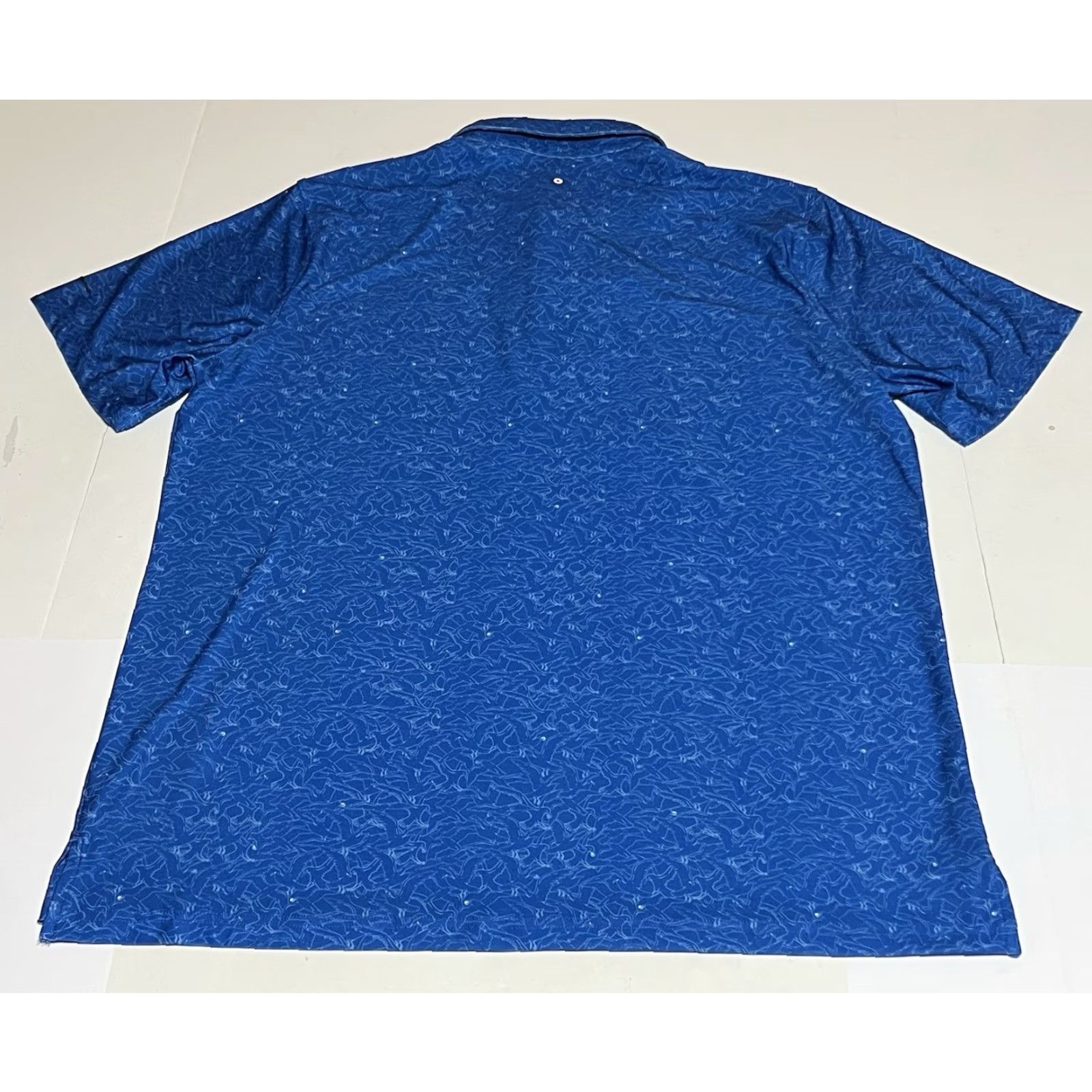 Ben Sherman Ben Sherman Sport Golf Polo Shirt Mens Medium Blue All Over Print Birds NWT Size US M / EU 48-50 / 2 - 3 Thumbnail