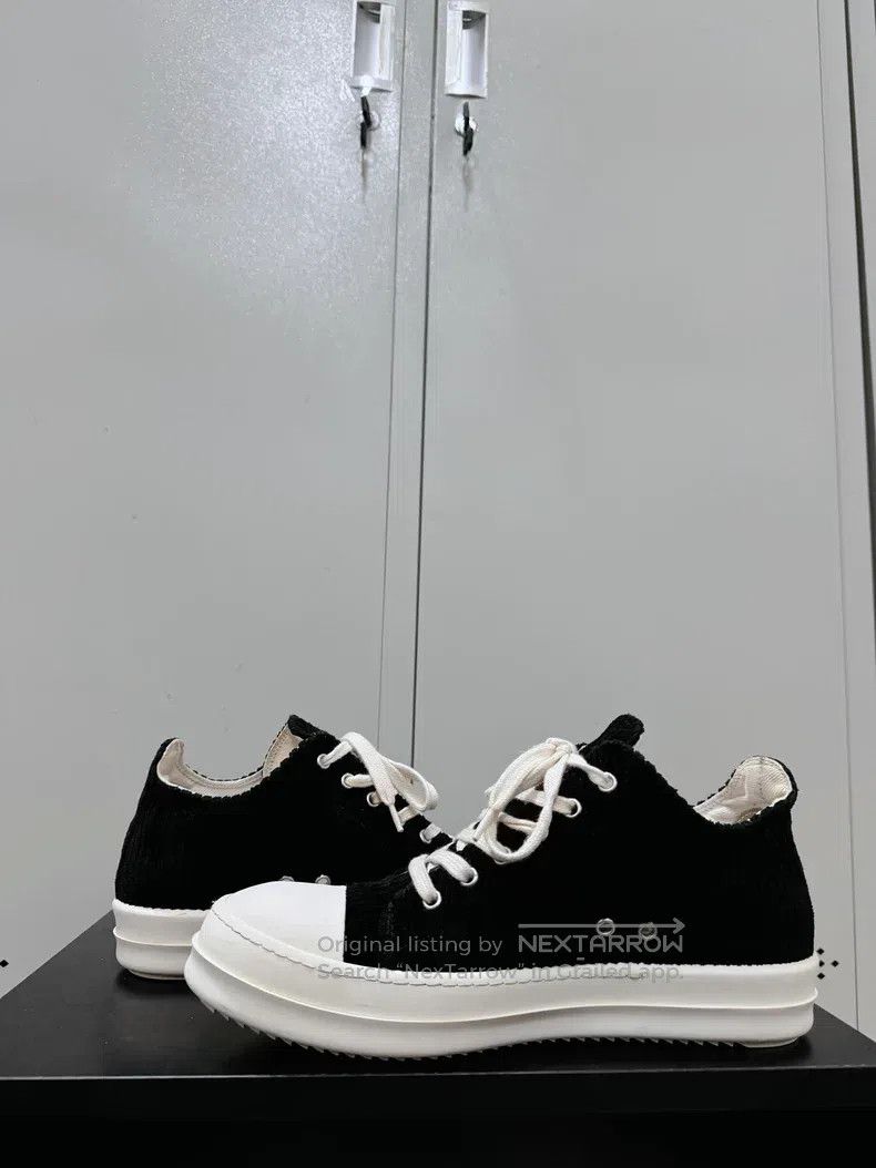Rick Owens Rick Owens Top Tier Corduroy Material Chuck Taylor All Sta Size US 8 / EU 41 - 6 Thumbnail