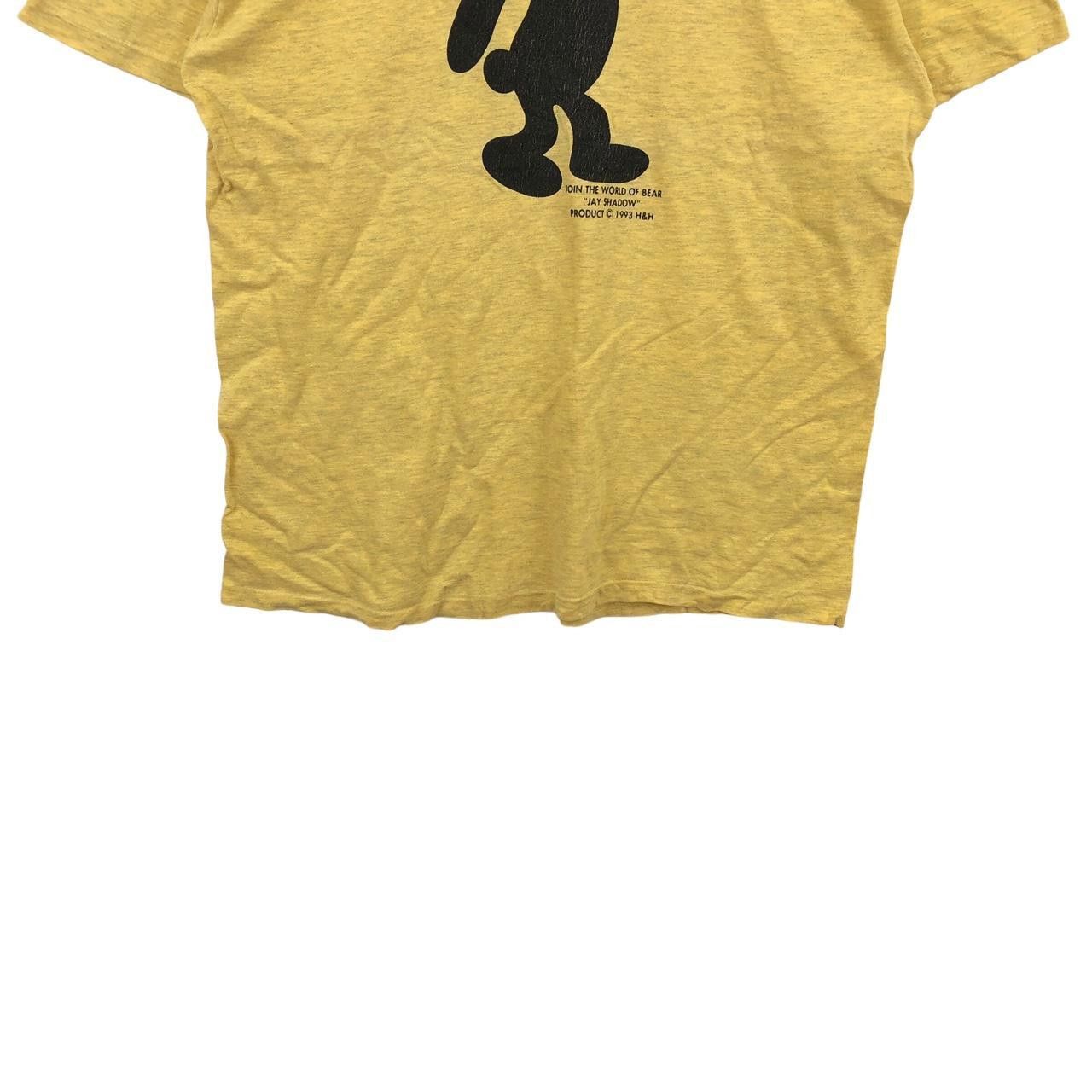 Vintage Vintage 1993 JAY SHADOW World Bear Bearbrick OG Tee Shirt Size L / US 10 / IT 46 - 4 Thumbnail