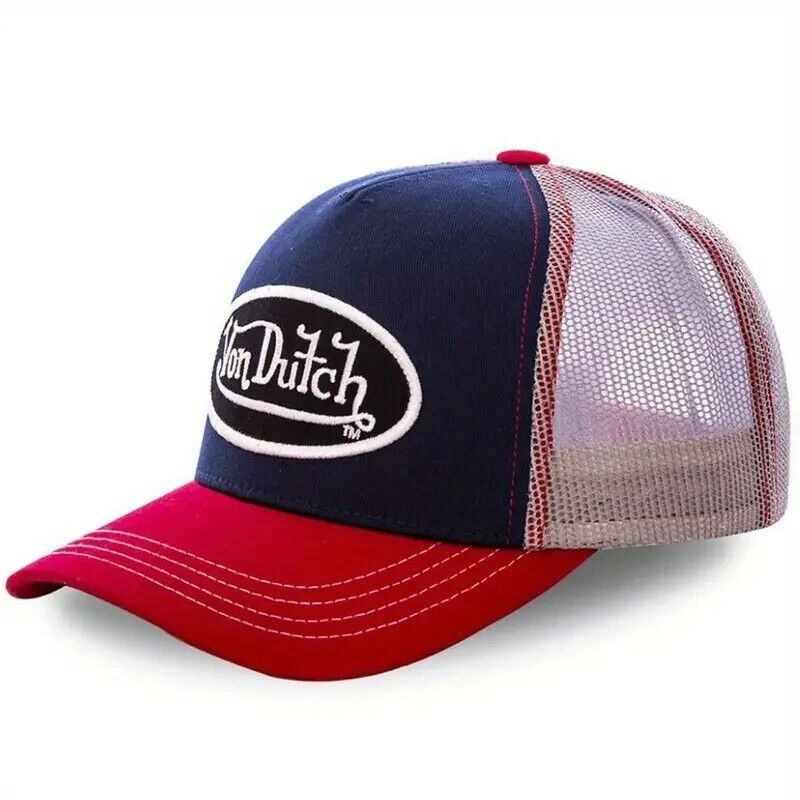 Streetwear Von Dutch Red, White & Blue / Snap Back / Truckers Cap Hat ...