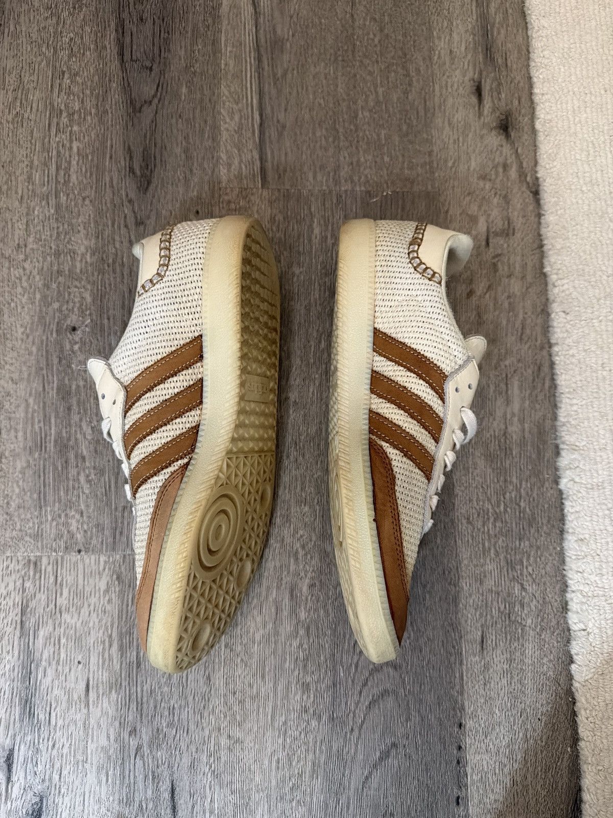 Adidas × Wales Bonner Samba Cream White Size US 11 / EU 44 - 5 Thumbnail