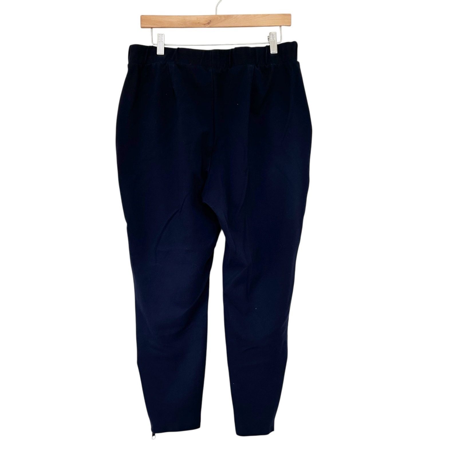 Other Universal Standard Navy Blue Pull On Pants Zipper Hem Sz S Size 27" / US 4 / IT 40 - 5 Thumbnail