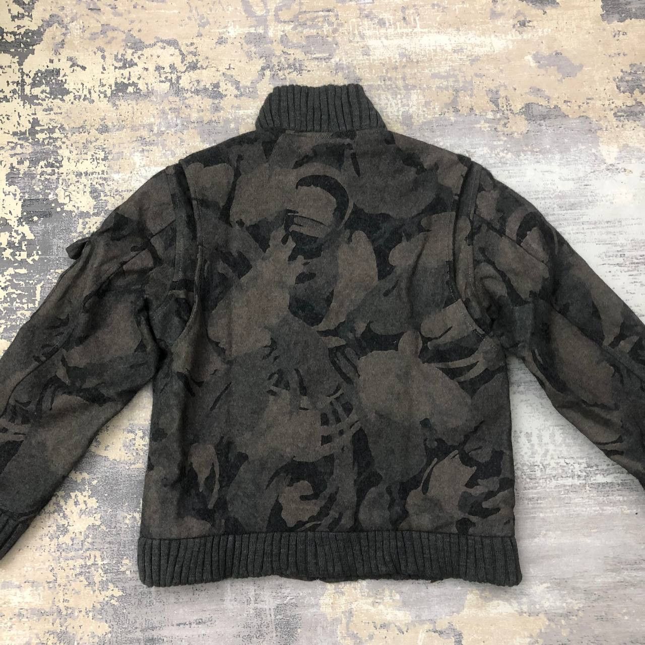 Japanese Brand Y475 NO CONCEPT BUT GOOD SENSE WOOL CAMO JACKET Size US M / EU 48-50 / 2 - 2 Thumbnail
