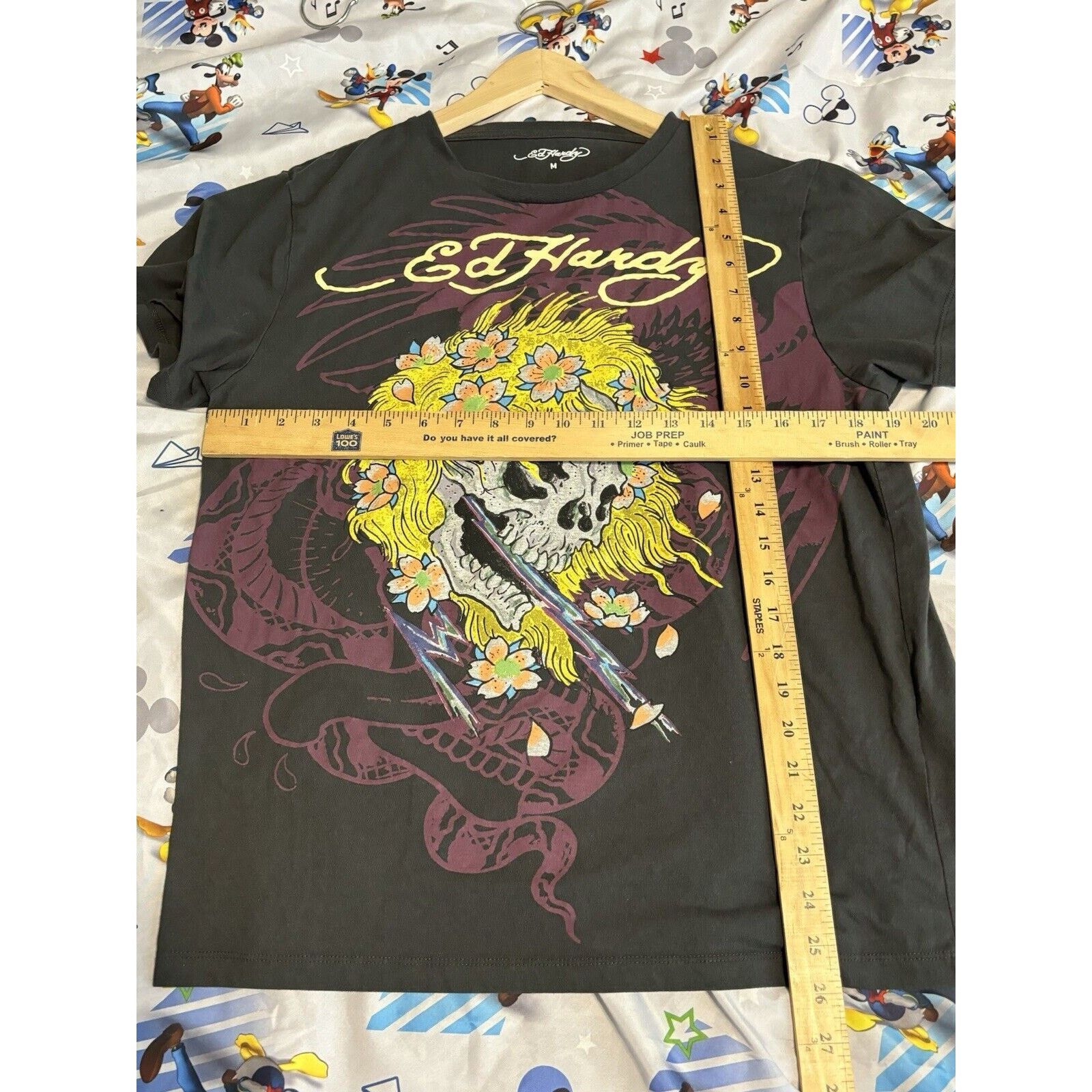 Other Vintage Ed Hardy y2k ladies shirt size medium grey Size US M / EU 48-50 / 2 - 5 Thumbnail