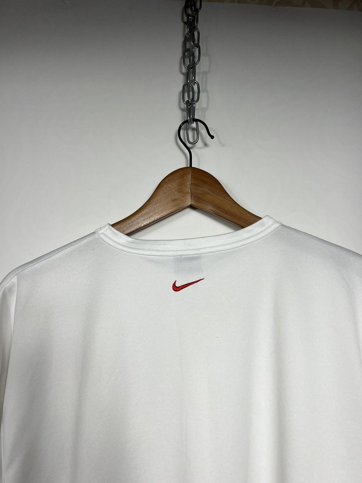 Nike Rare🔥 Vintage Nike TN Central Logo T-shirt Jersey Size US L / EU 52-54 / 3 - 20 Thumbnail