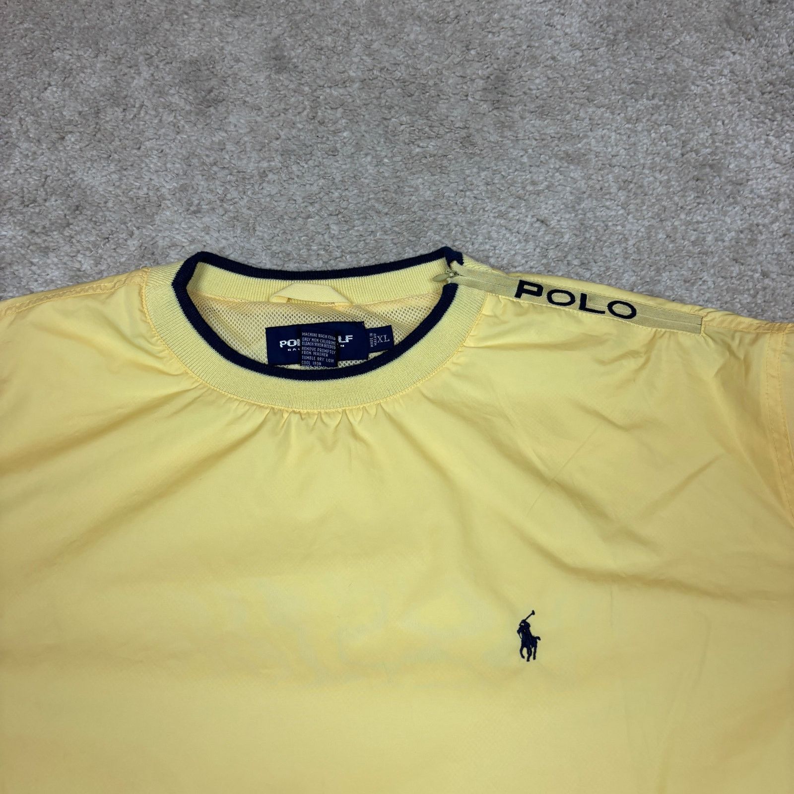 Polo Ralph Lauren × Vintage Vintage Polo Golf Ralph Lauren Pullover Windbreaker Men's XL Size US XL / EU 56 / 4 - 3 Thumbnail