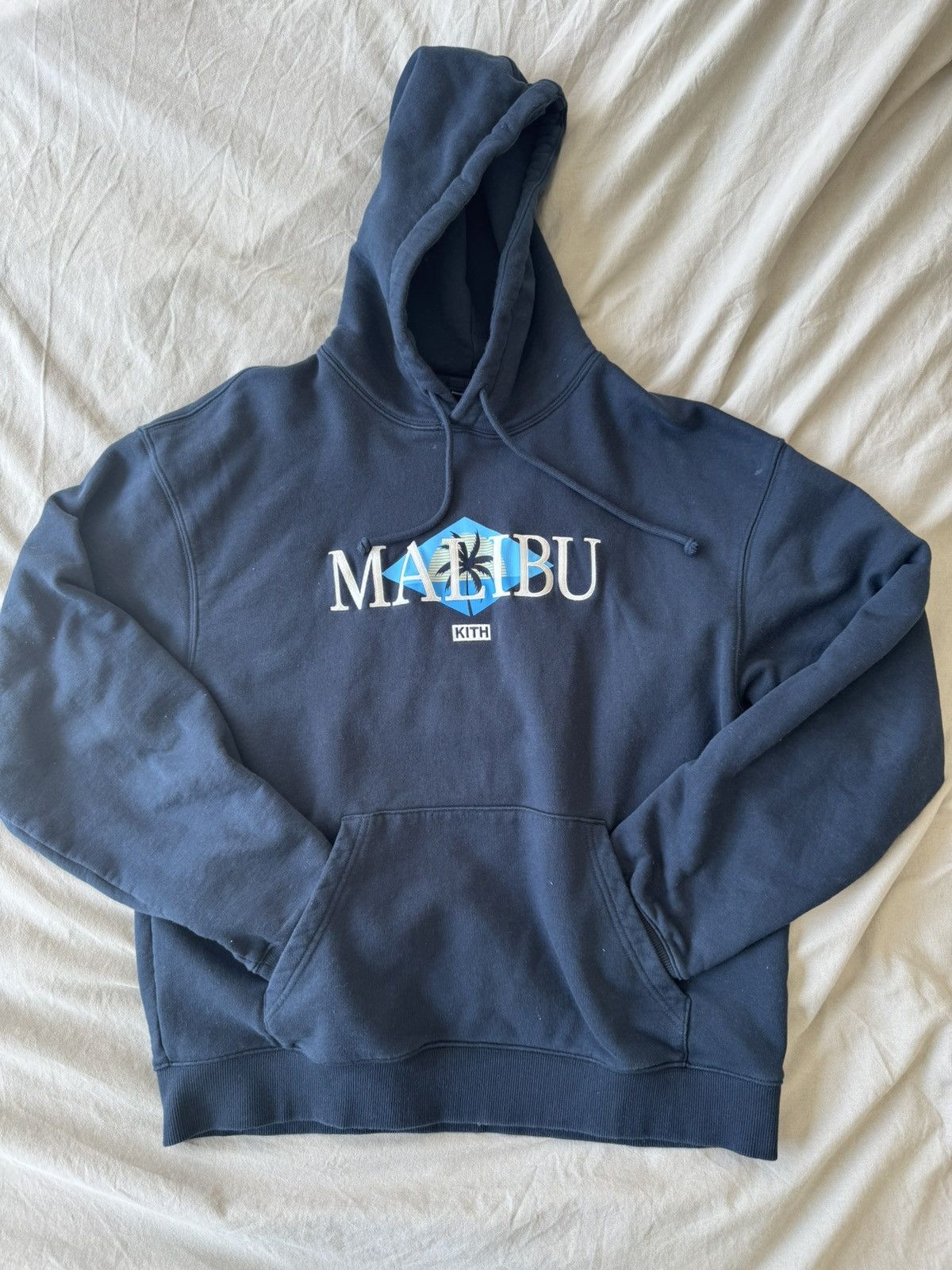 🔥🌴KITH MALIBU PALM HOODIE NOCTURNAL SIZE LARGE L