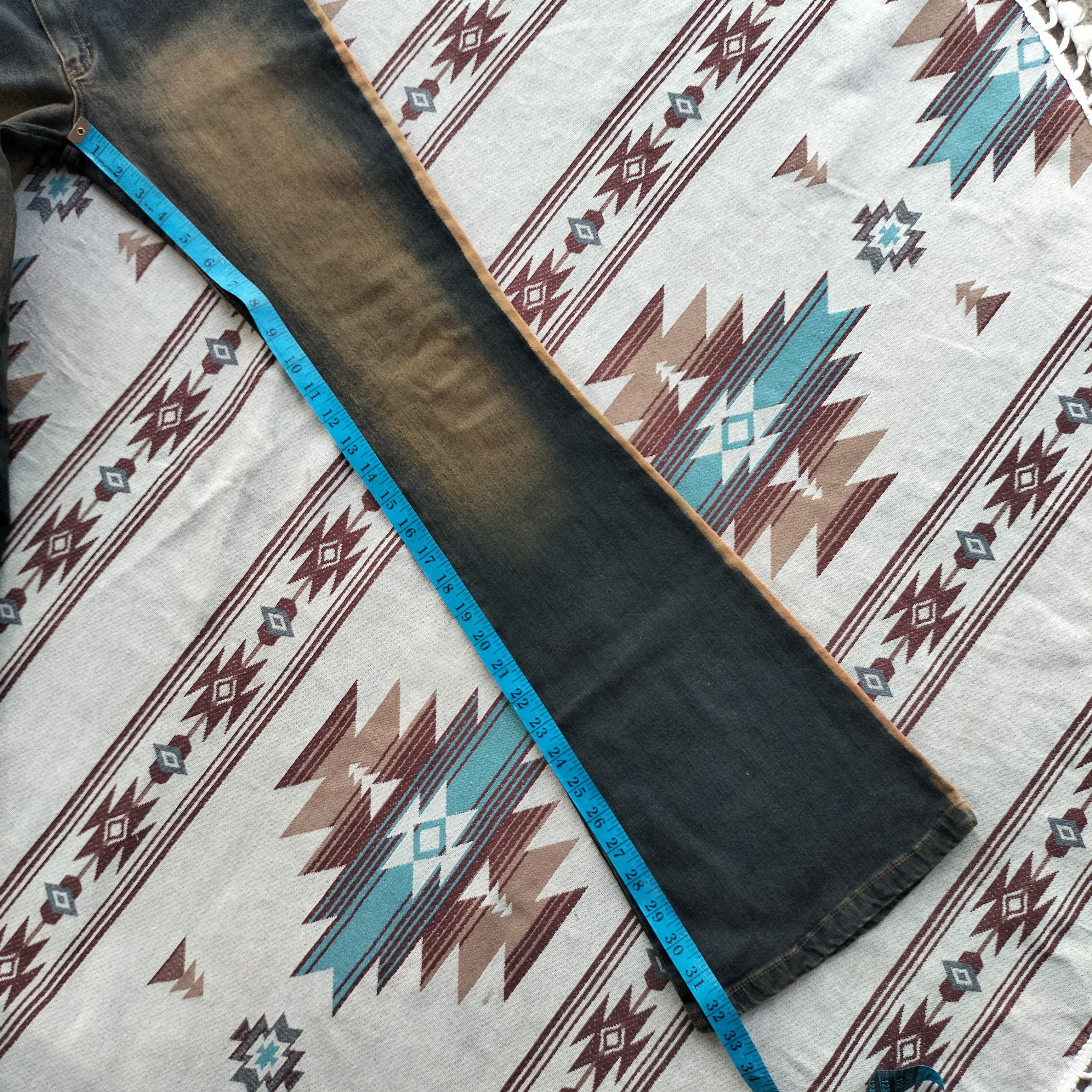 Morgan De Toi Morgan de to i mud wash flare jeans Size 25" / US 0 / IT 36 - 19 Thumbnail