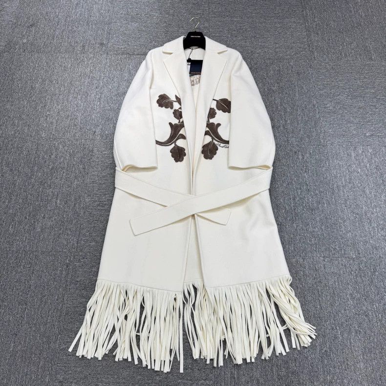 Louis Vuitton Louis Vuitton Fringe Coat S - dmc Size US S / EU 44-46 / 1 - 1 Thumbnail