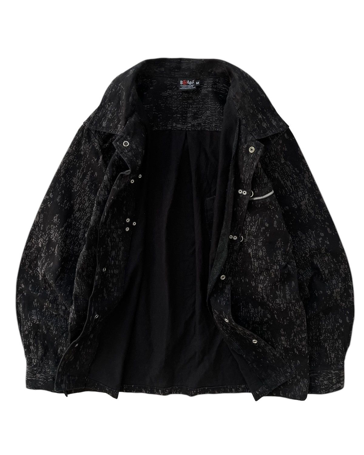Japanese Brand BADGER PUNK BRAND JACKET🇯🇵 Size US M / EU 48-50 / 2 - 1 Thumbnail