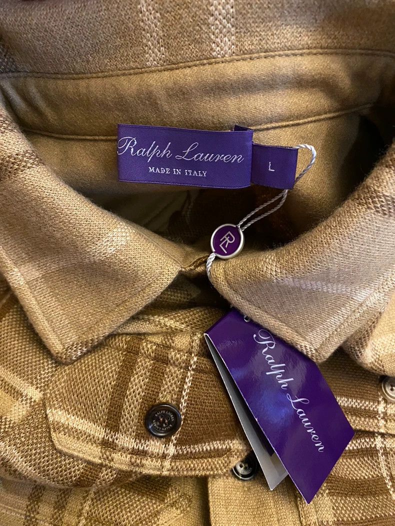 RRL Ralph Lauren RRL Ralph Lauren Thick 100% cashmere jacket, Italian made Size US L / EU 52-54 / 3 - 4 Thumbnail