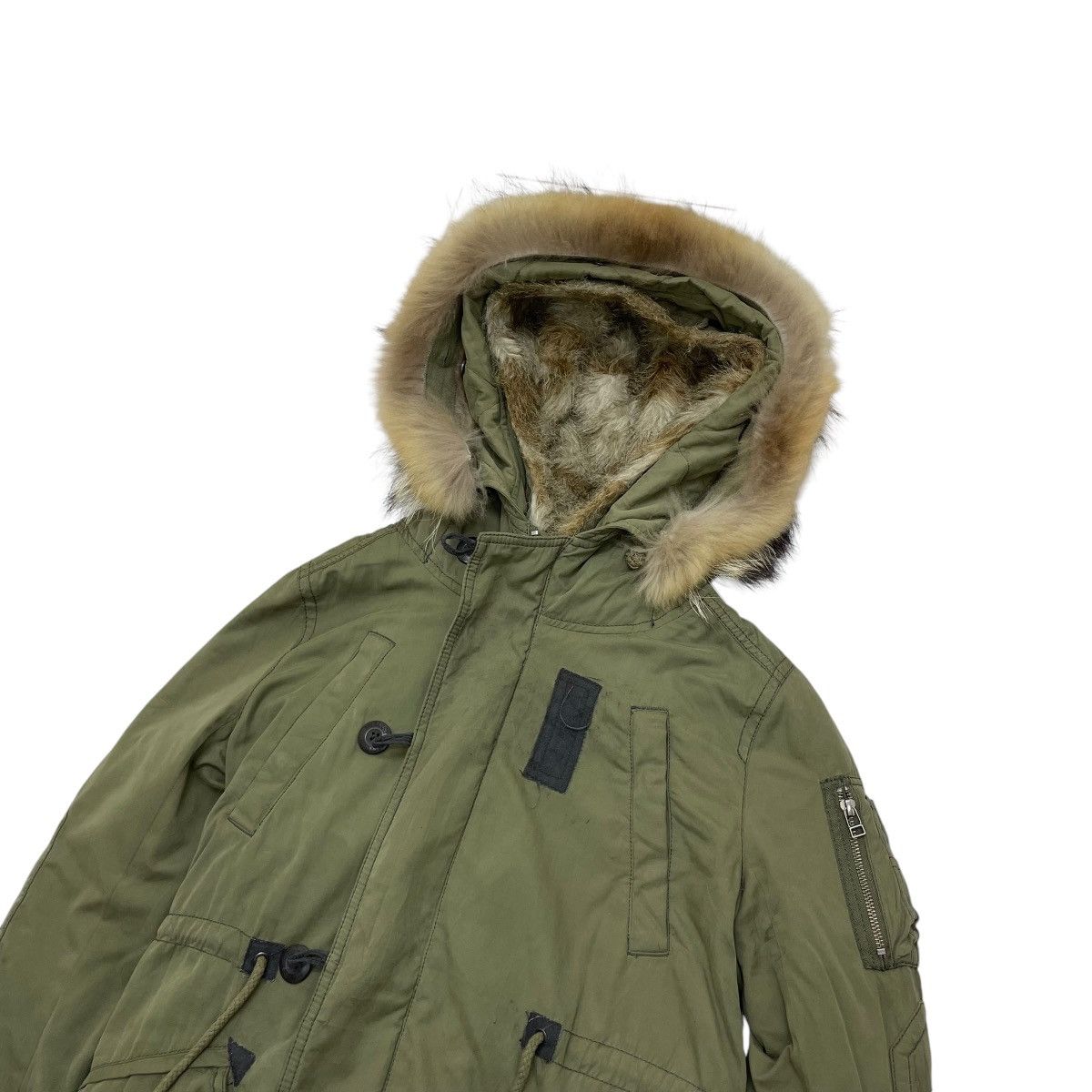 Hysteric Glamour × Japanese Brand × Le Grande Bleu (L.G.B.) 💥Moussy Snorkel Parka Jacket Type Military Air Forces Size US S / EU 44-46 / 1 - 6 Thumbnail
