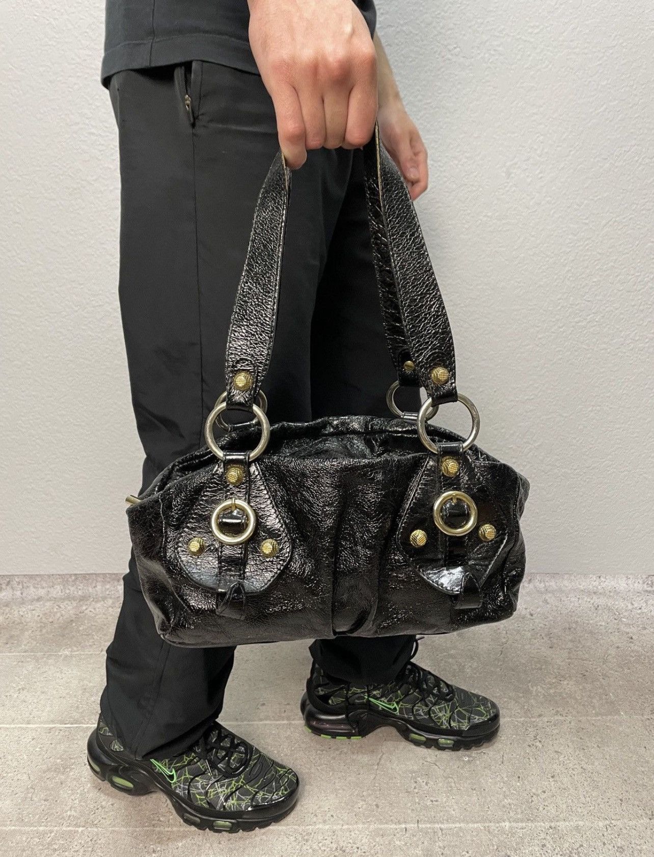 Archive 00s leather waist pouch y2k v 平成 Archive 00s leather waist pouch y2k v 平成 Archive 00s leather