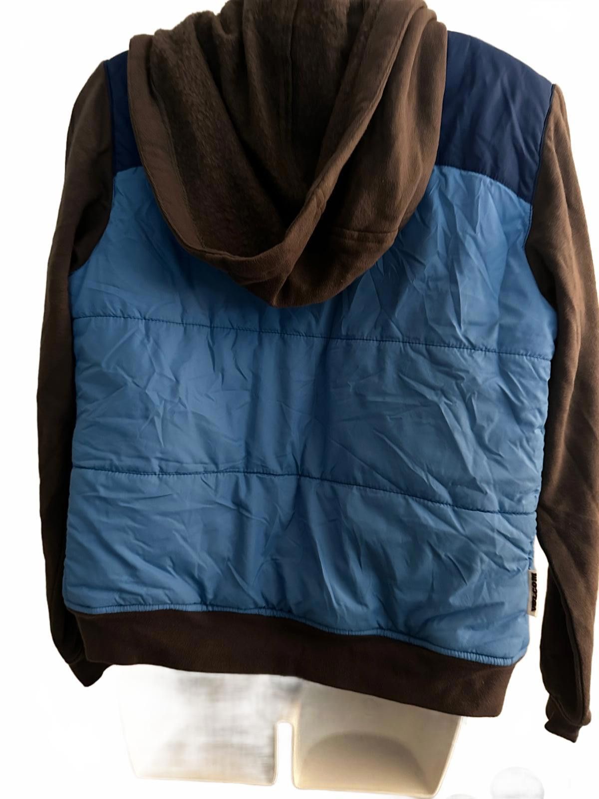 Other Volcom Quilted Jacket Hoodie Blue Brown Small Y2K Size US M / EU 48-50 / 2 - 2 Thumbnail